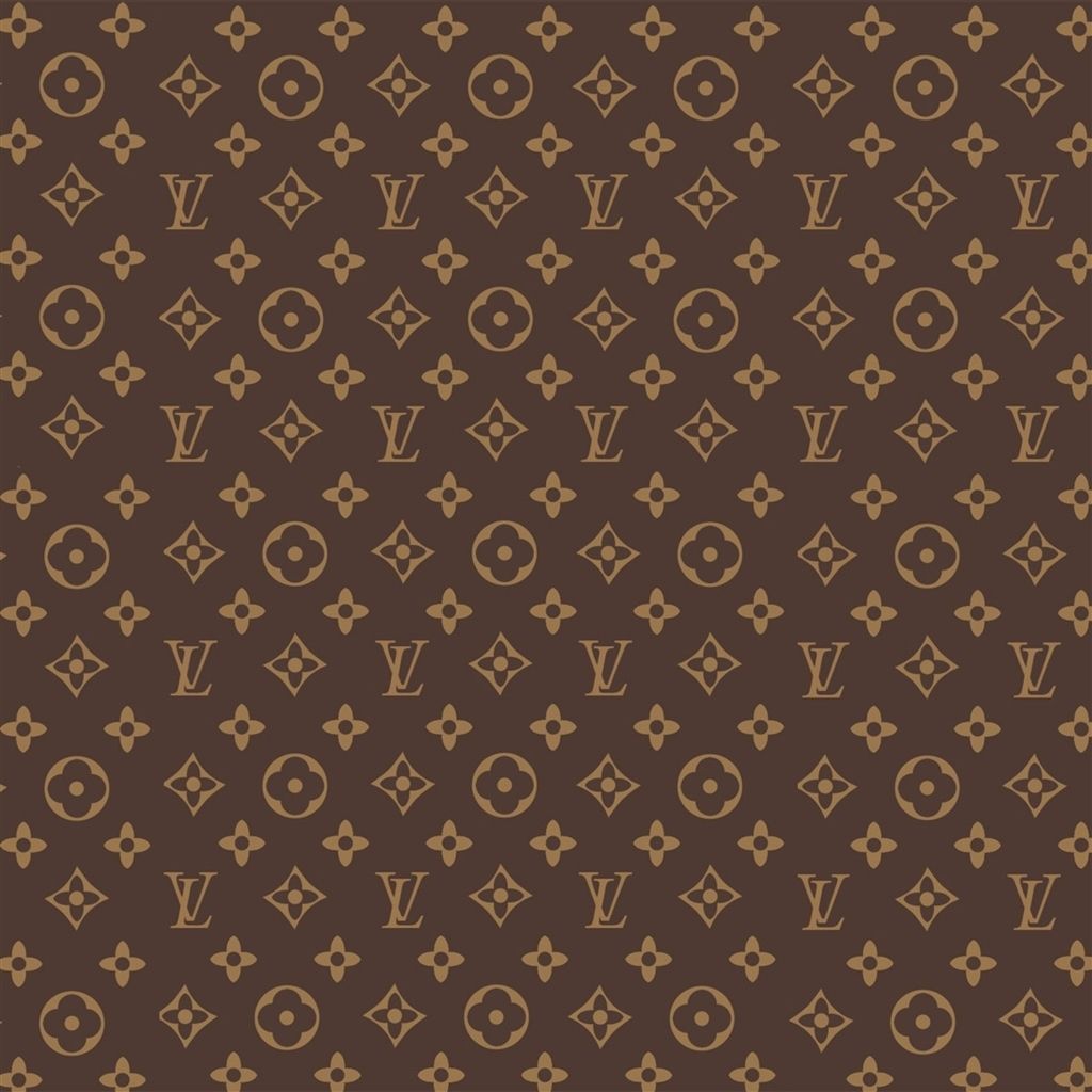 Louis Vuitton monogram marrone, 1024x1024 HD, Desktop