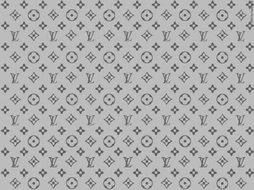 Logo Louis Vuitton su pattern grigio, 1920x1200 Full HD+, PC