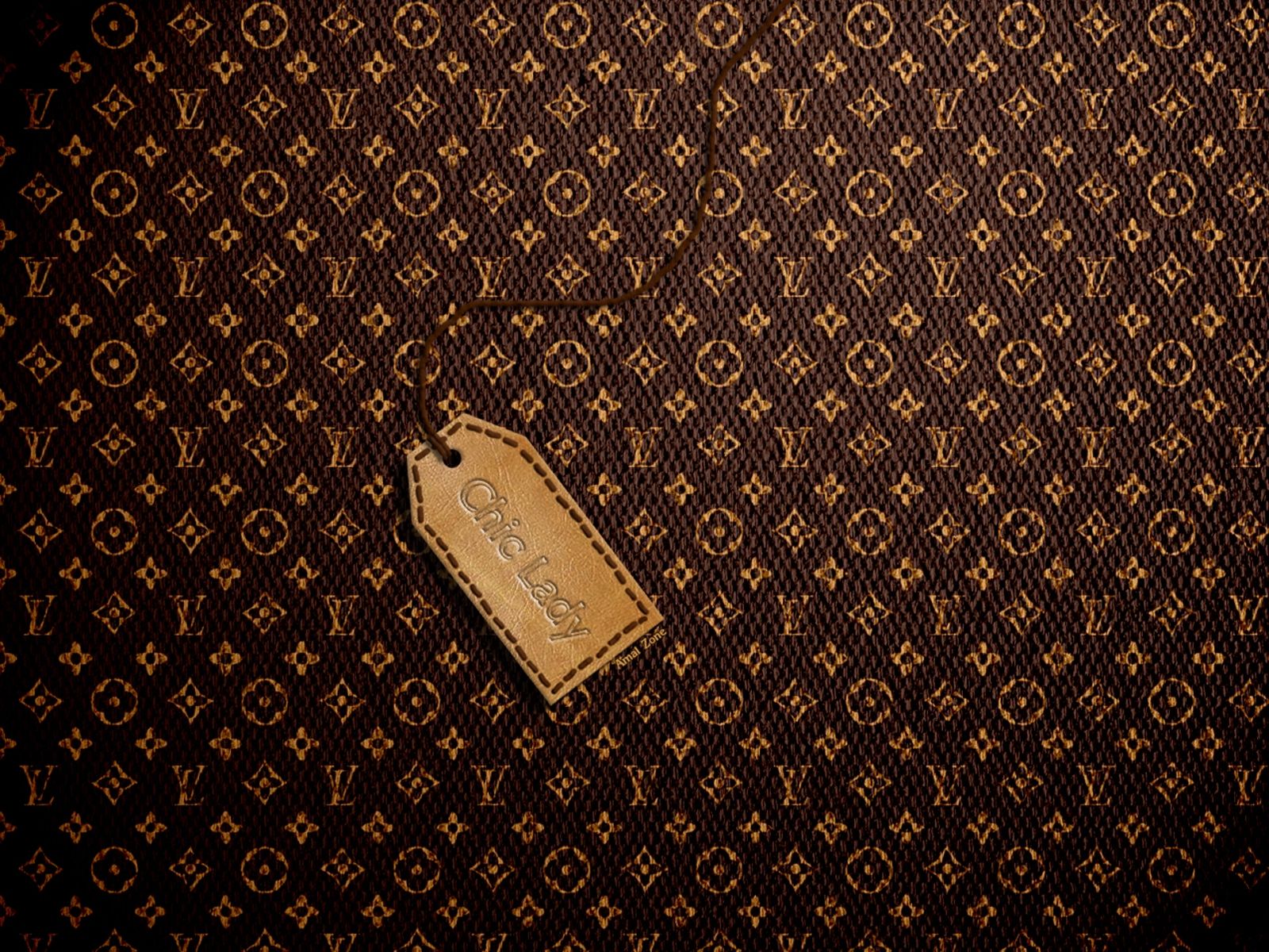 Tessuto Louis Vuitton con cartellino, 1600x1200 HD Ready, Notebook Gaming