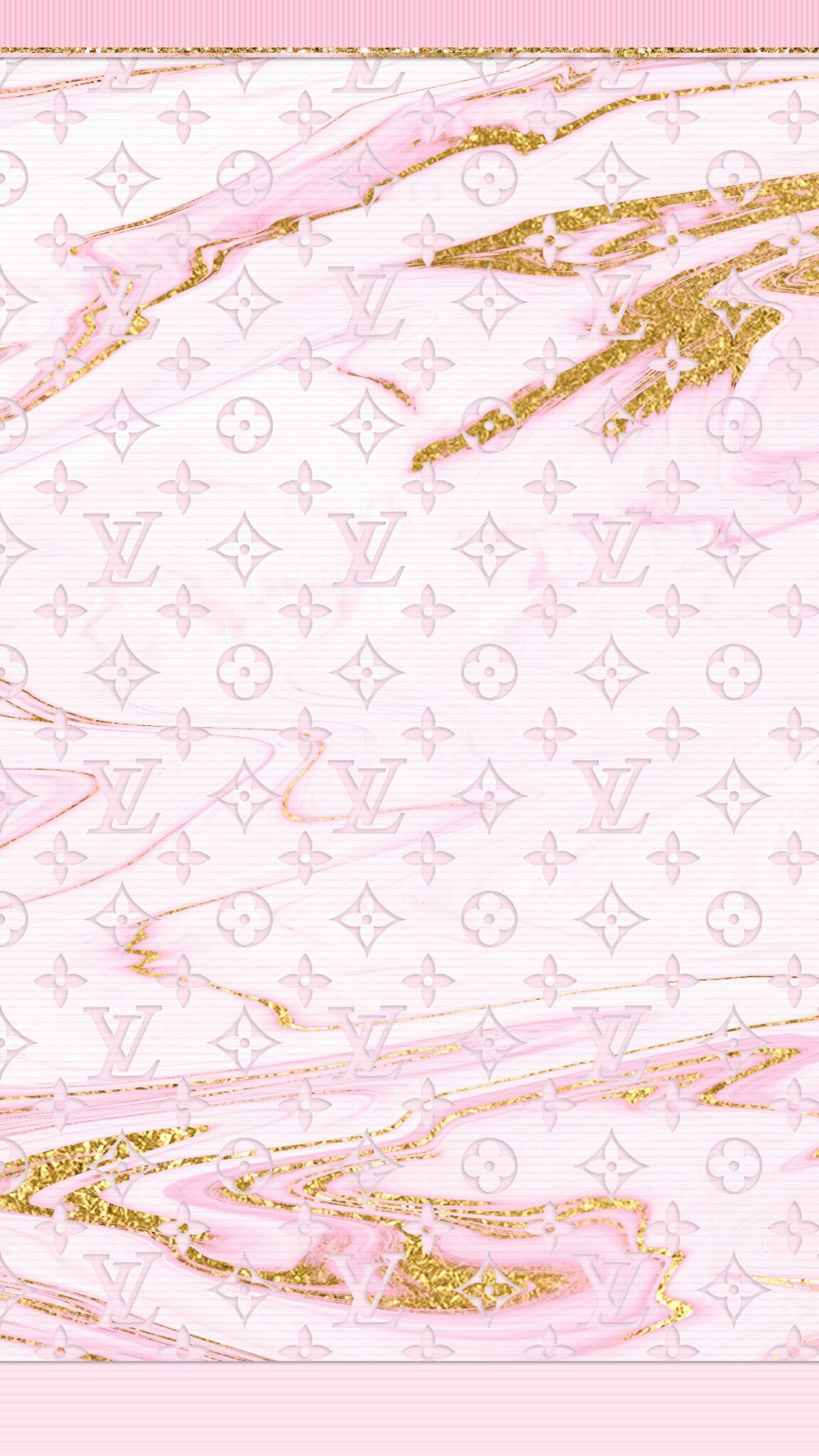 Louis Vuitton marmo rosa oro, moda di lusso, 1152x2048 Verticale, iPhone Pro Max