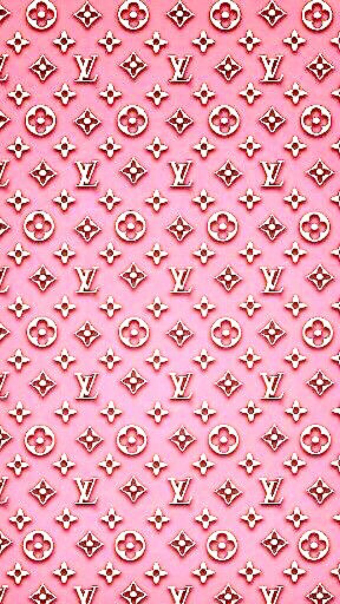 Louis Vuitton pattern rosa, francese, 1125x2001 Full HD Verticale, Smartphone
