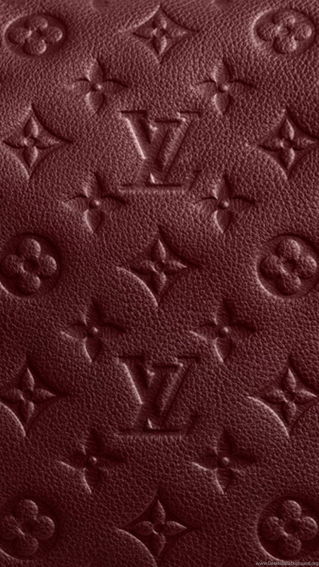 Louis Vuitton monogram bordeaux, 1080x1920 Full HD Verticale, iPhone
