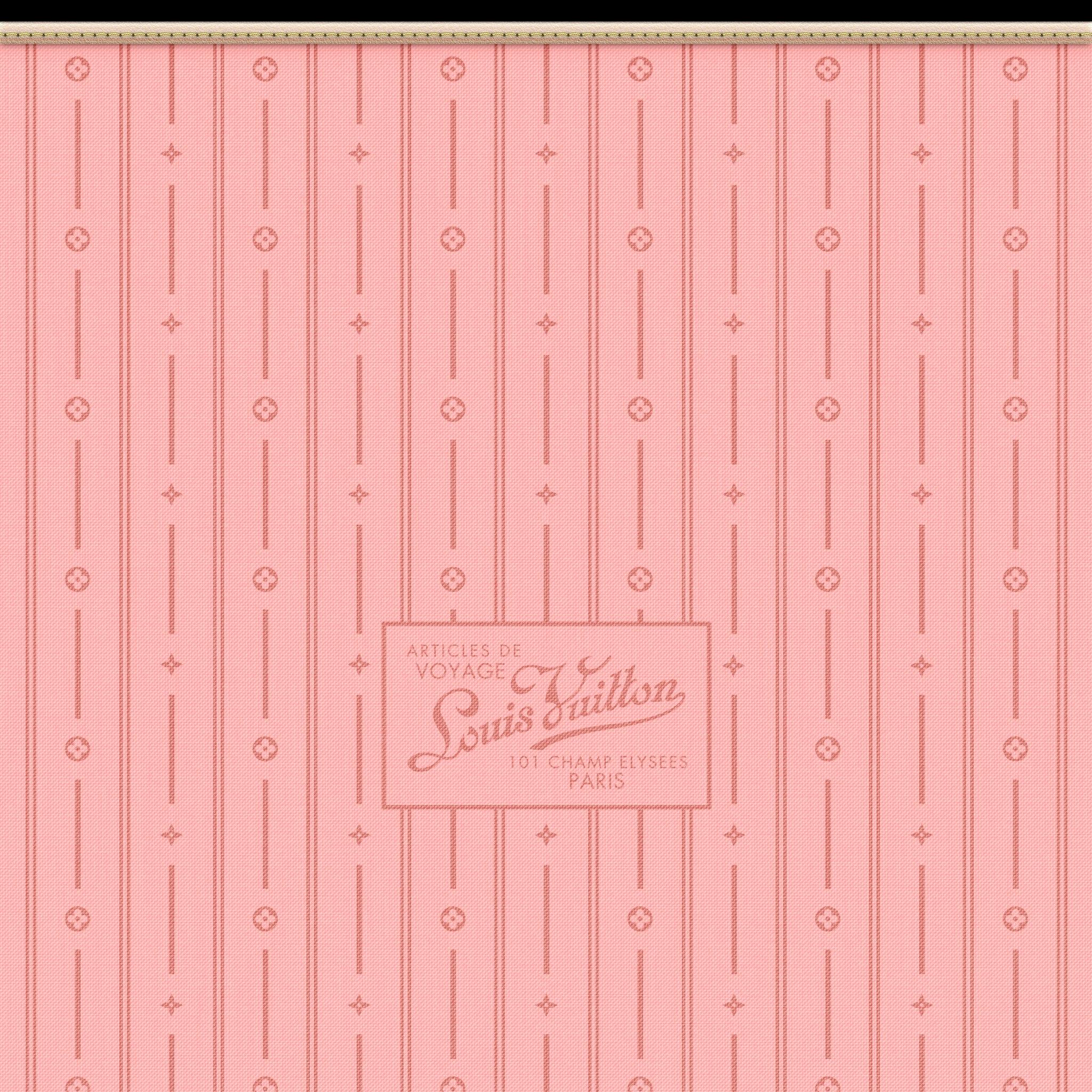 Louis Vuitton pattern rosa, moda di lusso, 2048x2048 alta risoluzione, Desktop