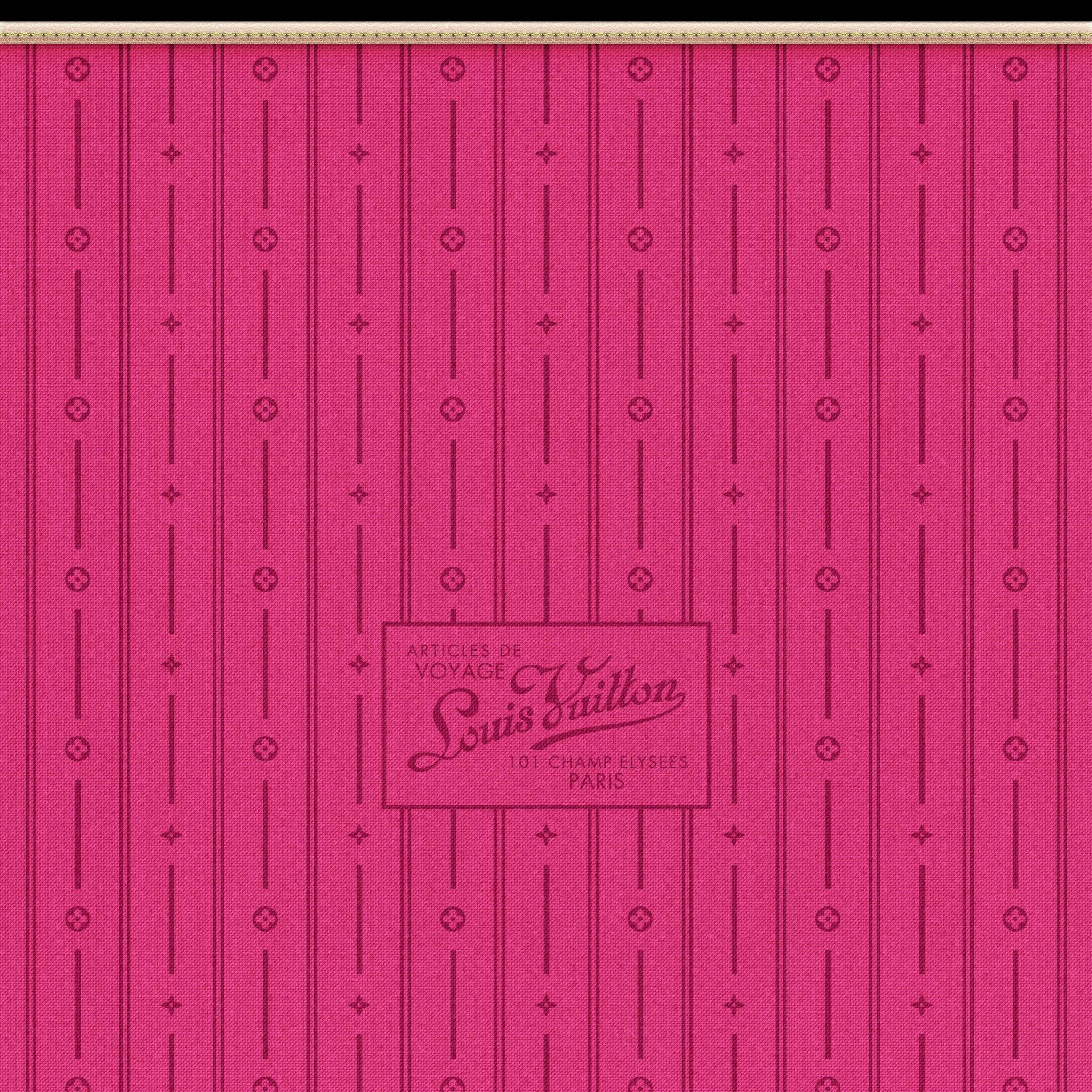 Louis Vuitton pattern rosa, francese, 2048x2048 alta risoluzione, PC