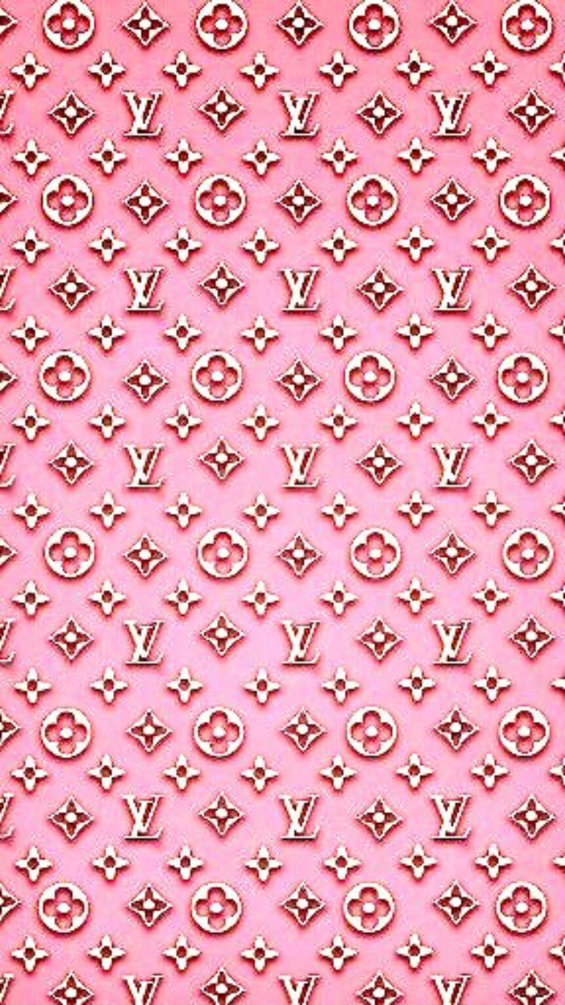 Louis Vuitton monogram rosa, 1125x2001 Full HD Verticale, Realme