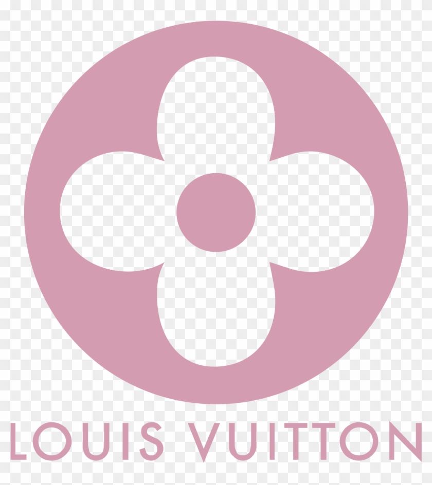 Logo Louis Vuitton rosa glitter, 736x1912 Verticale, POCO