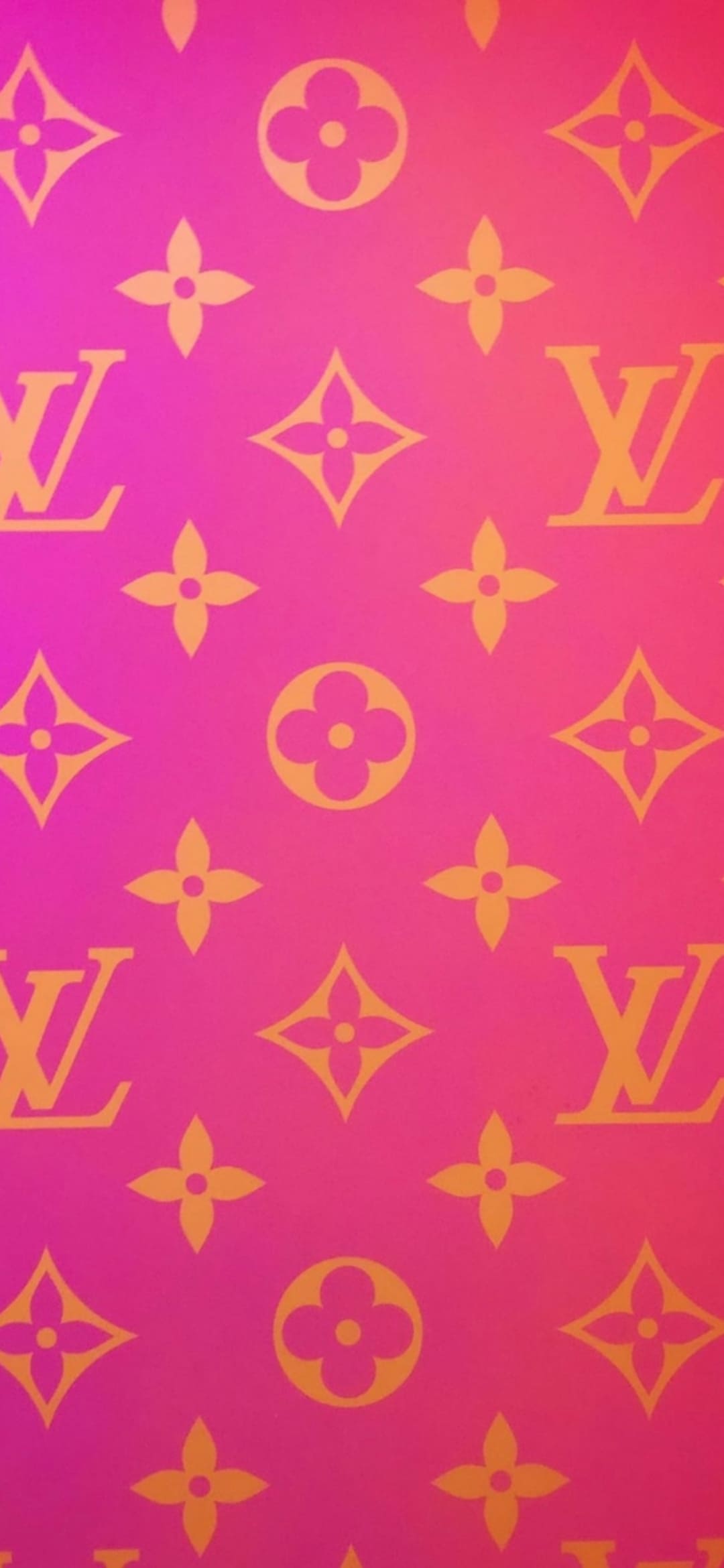 Monogramma Louis Vuitton rosa, 1080x2340 Full HD Verticale, iPhone