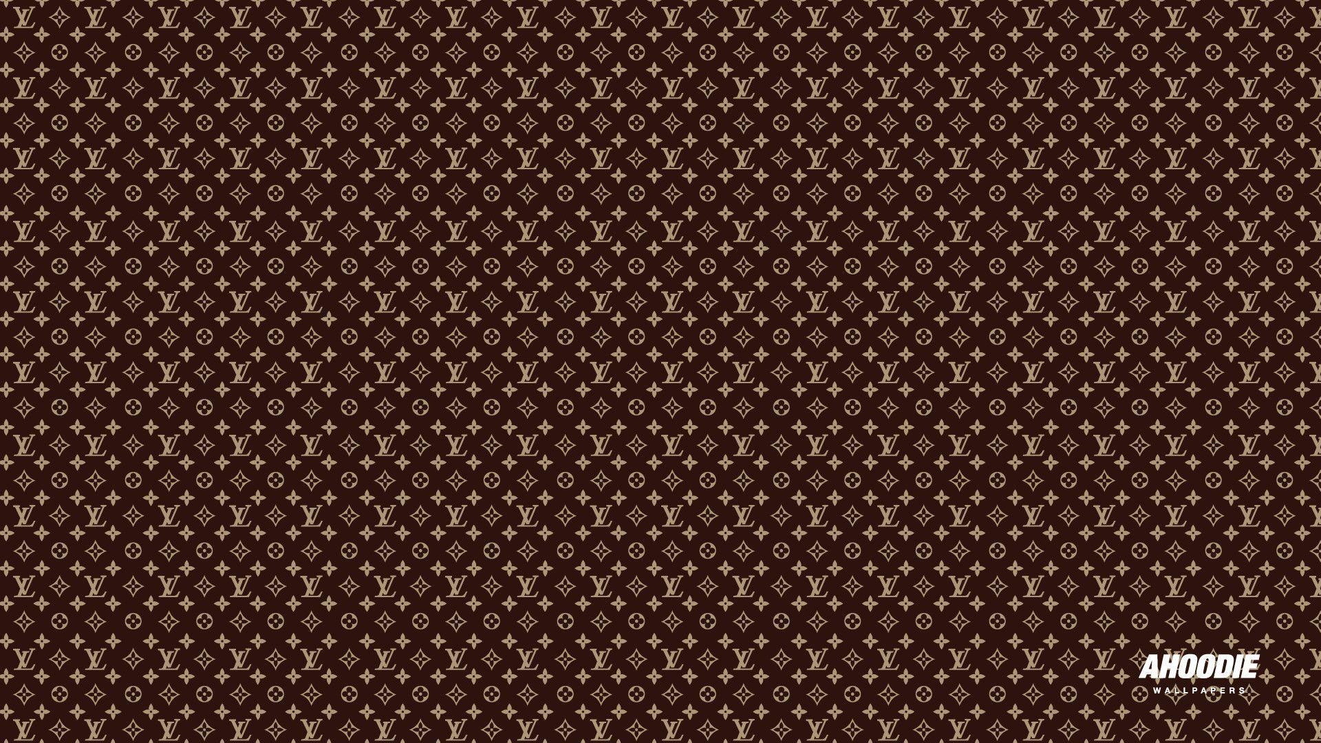 Pattern monogramma Louis Vuitton marrone, 1920x1080 1080p, Desktop