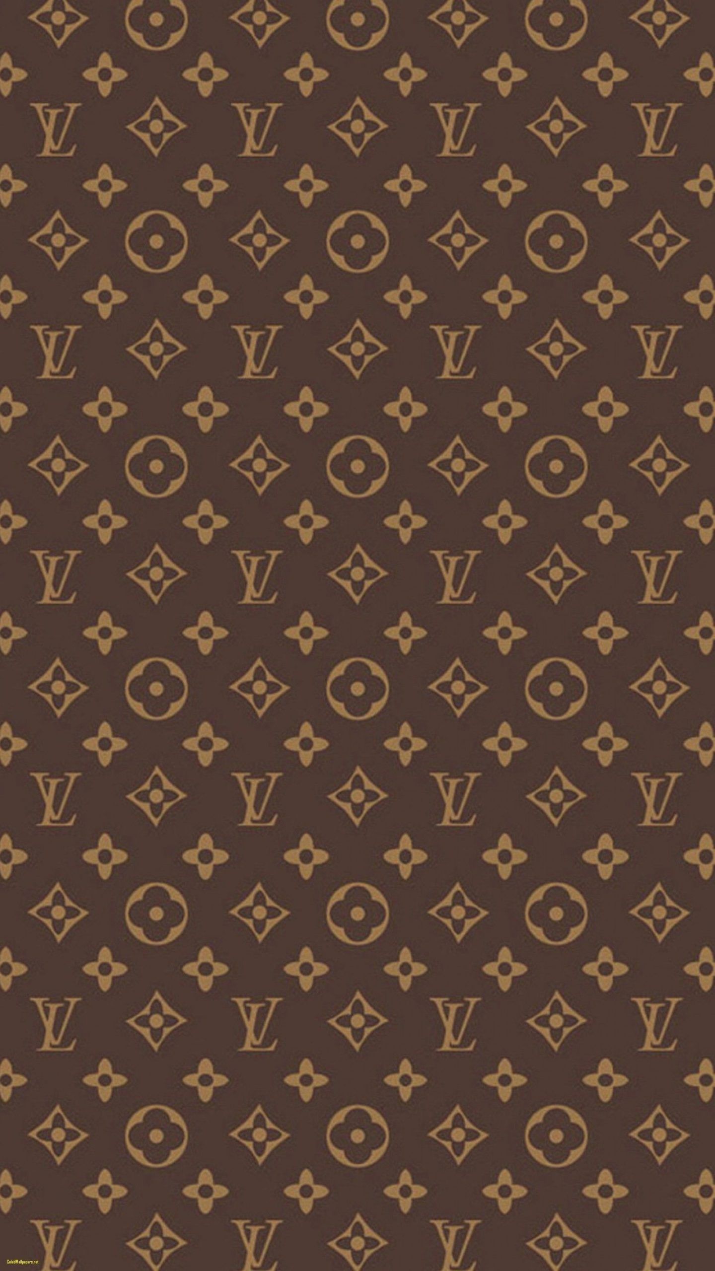Pattern monogramma Louis Vuitton marrone, francese, 1440x2560 Full HD Verticale, Smartphone