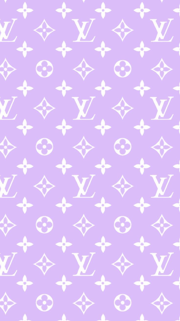 Pattern monogramma Louis Vuitton viola, 736x1308 Full HD Verticale, Smartphone