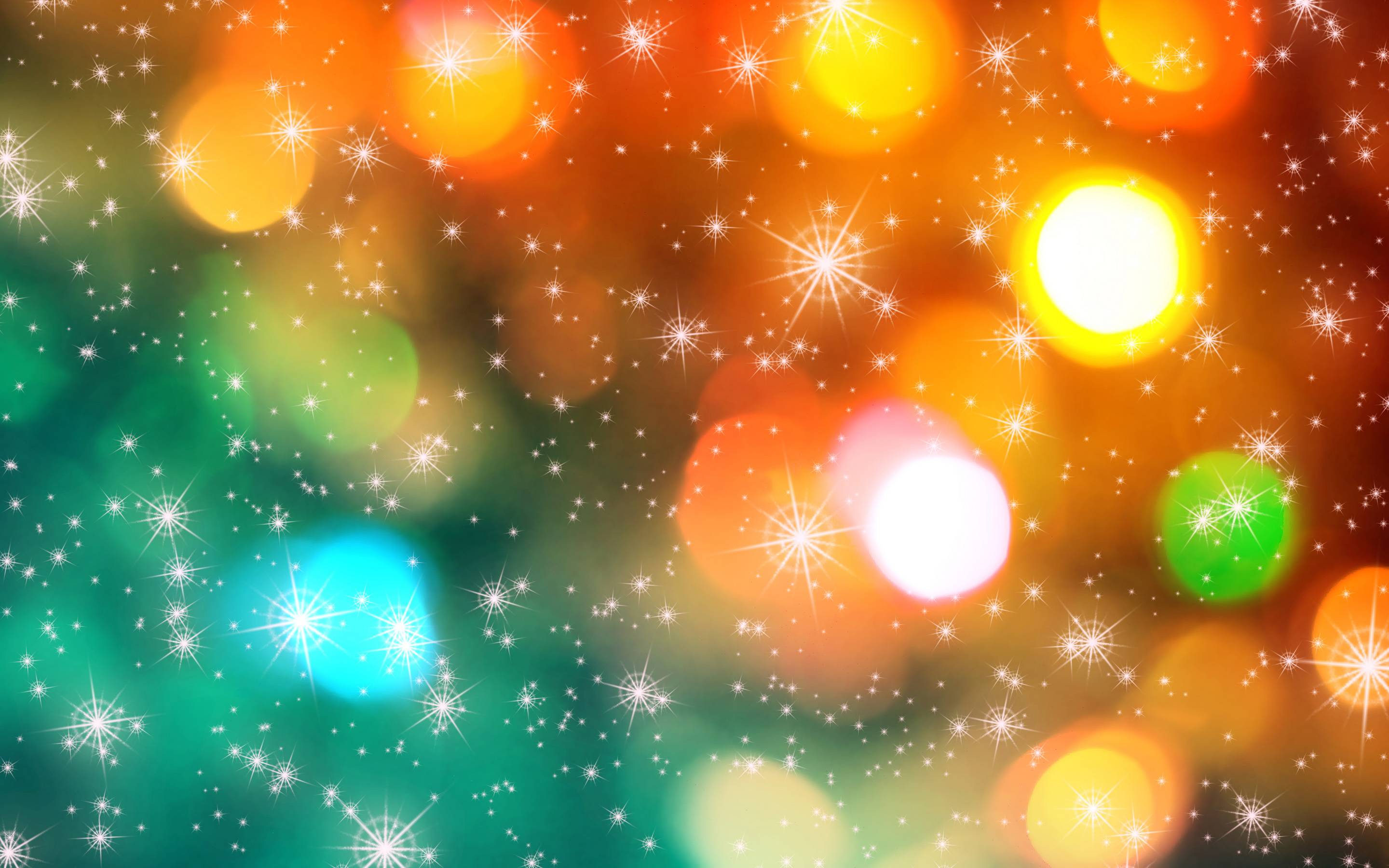 Luci bokeh natalizie colorate, 2880x1800 WQXGA, Desktop