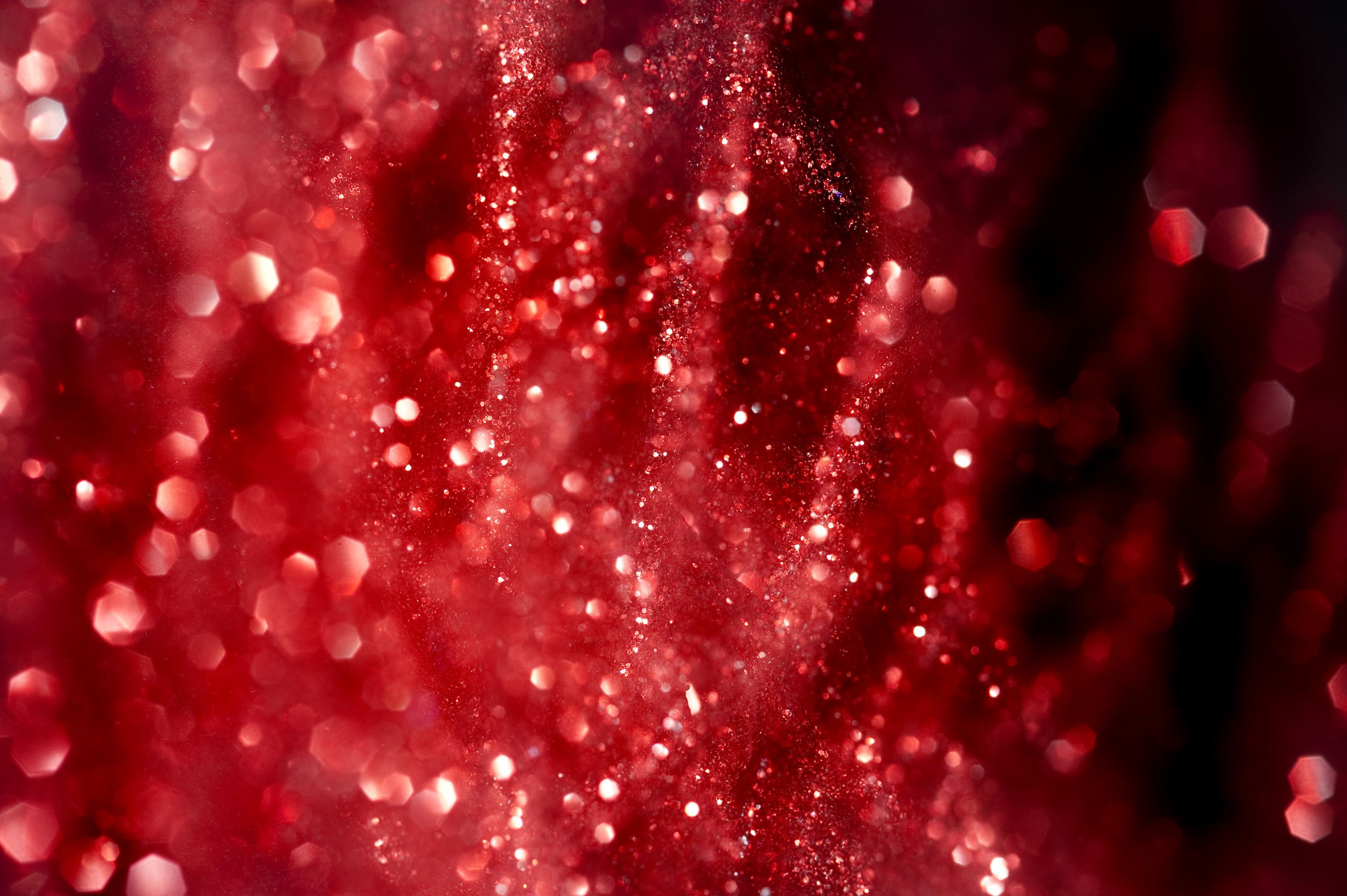 Bokeh luci rosse natalizie, 3000x1996 2K, PC