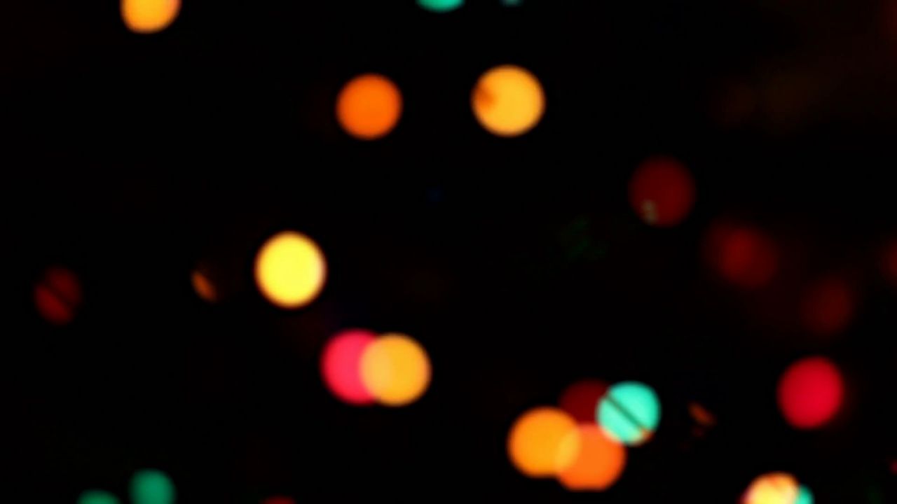 Luci bokeh sfocate colorate, 1280x720 HD, Desktop