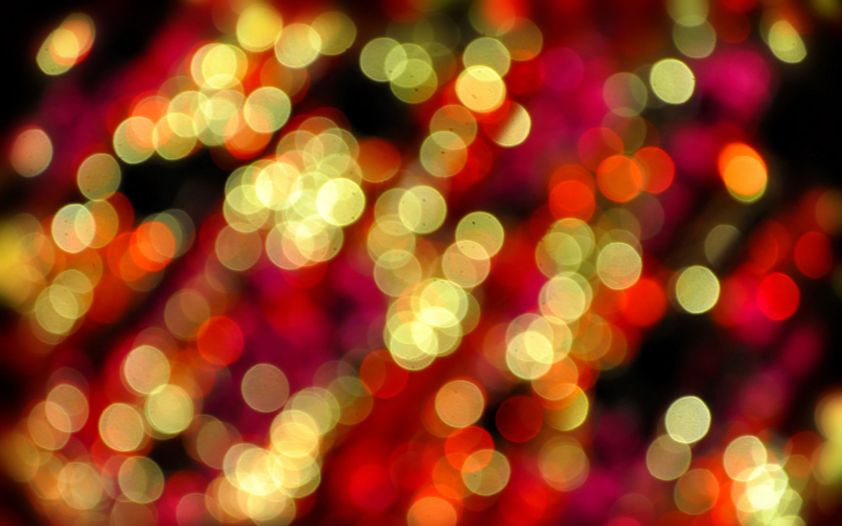 Luci natalizie sfocate rosse, 2880x1800 WQXGA, Desktop