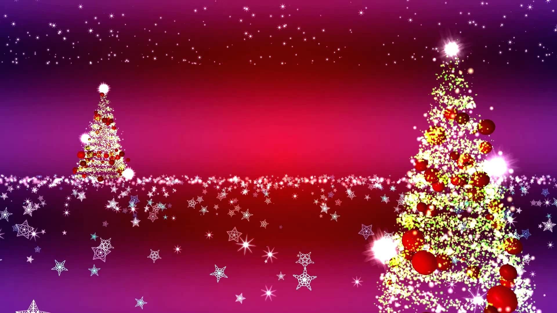 Alberi di Natale luminosi rossi, 1920x1080 Full HD, Laptop