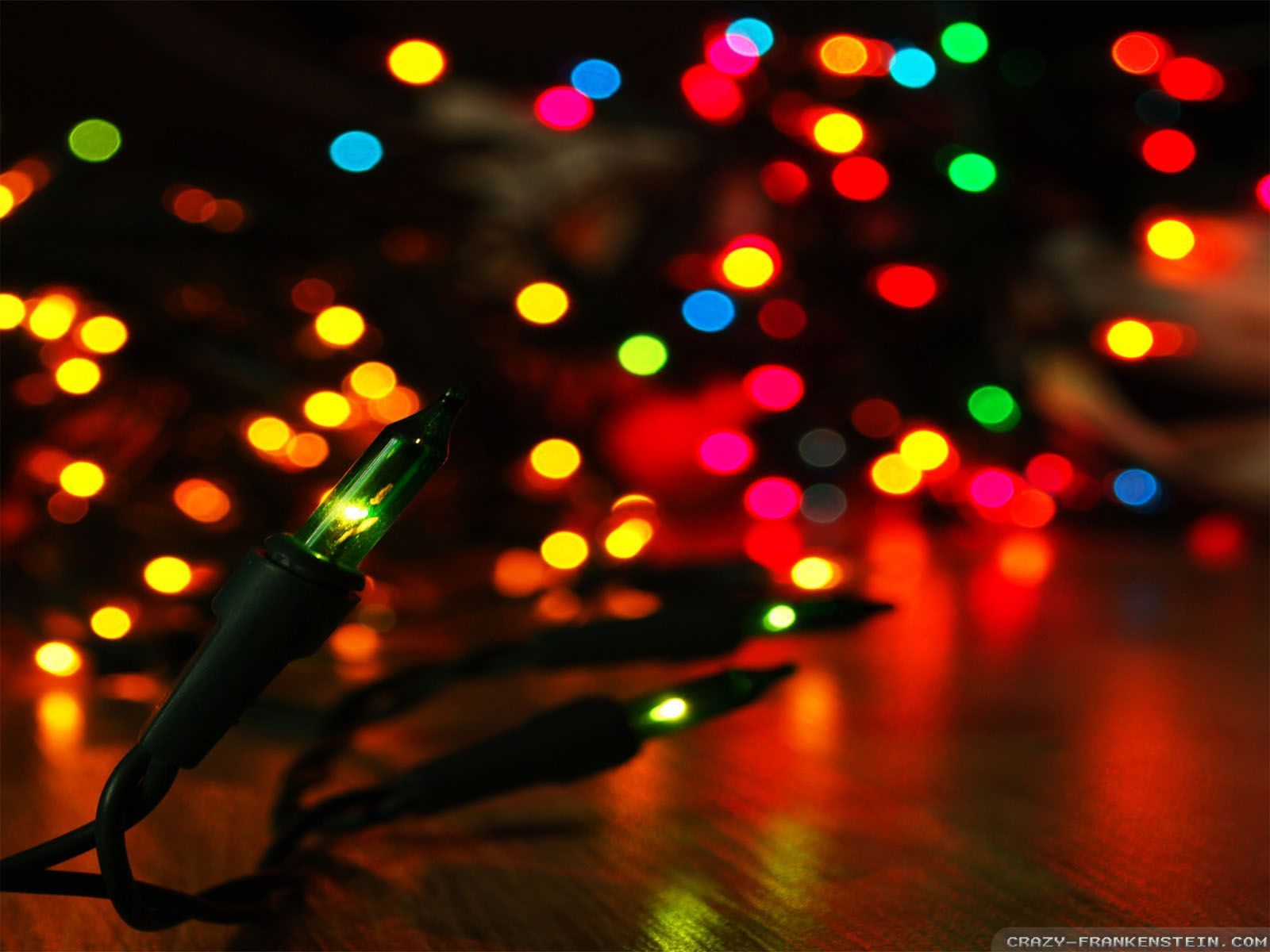 Luci di Natale bokeh colorate, 1600x1200 HD, Laptop