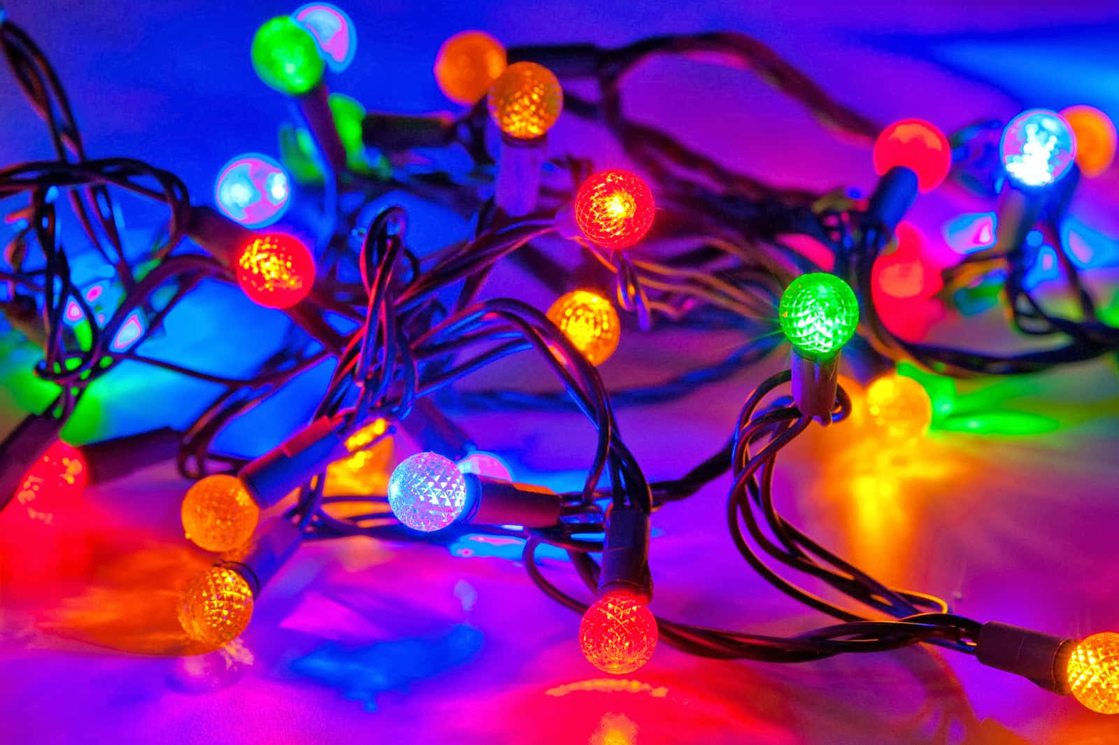 Luci di Natale colorate, 1600x1065 HD Ready, Laptop