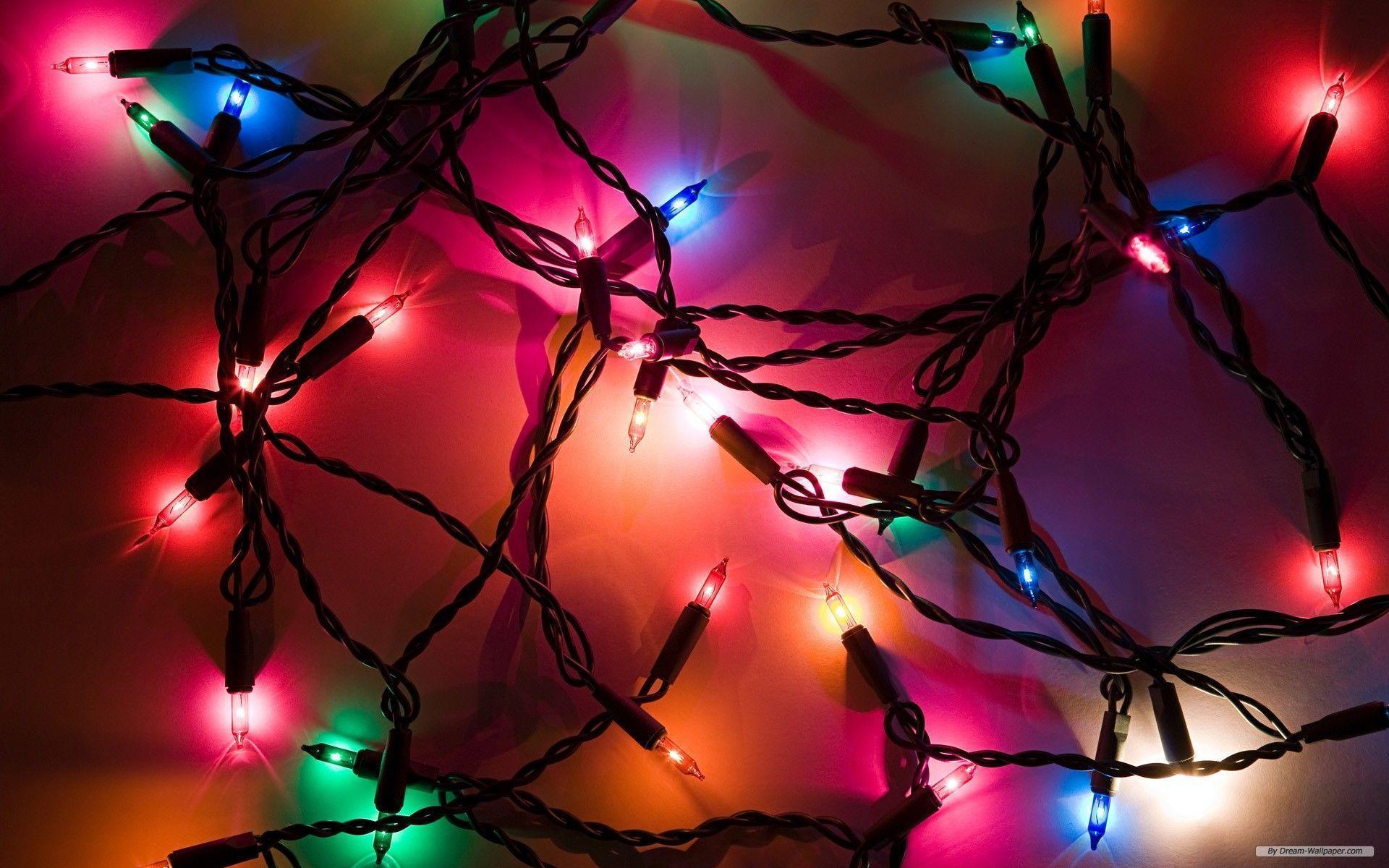 Luci di Natale colorate intrecciate, 1920x1200 WUXGA, Desktop