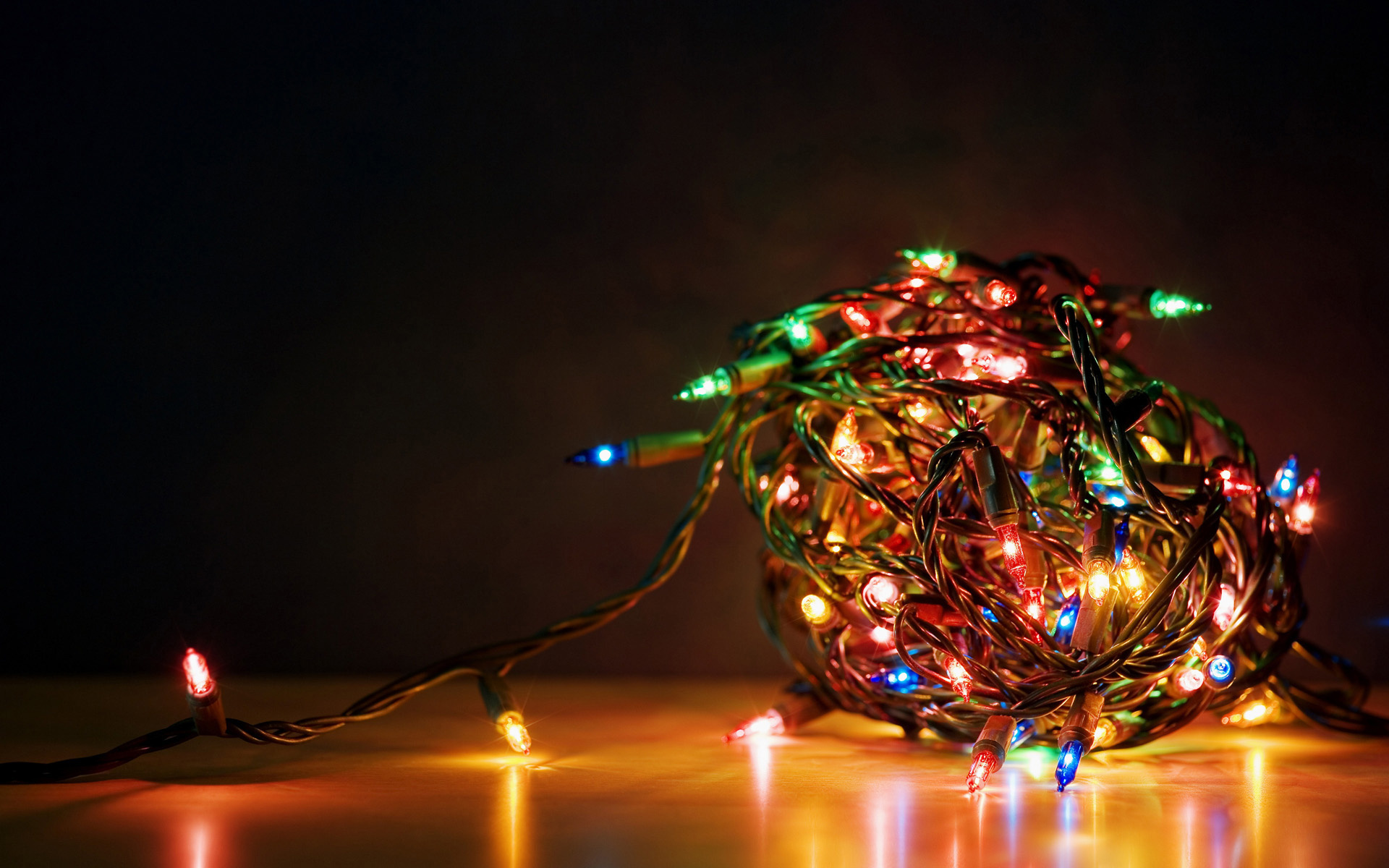 Luci di Natale colorate intrecciate, 1920x1200 Full HD+, Desktop