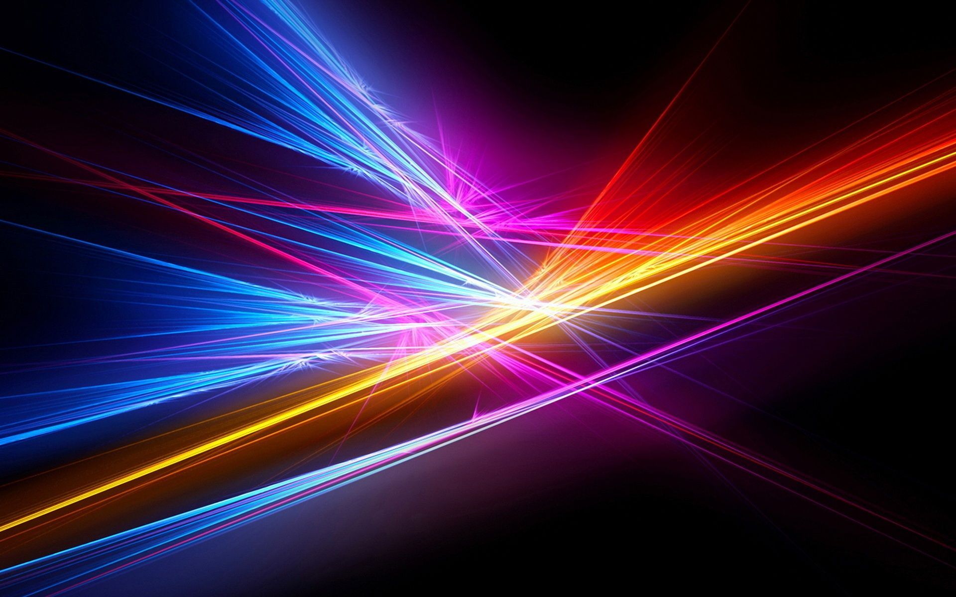 Raggi di luce colorati astratti, 1920x1200 WUXGA, Desktop
