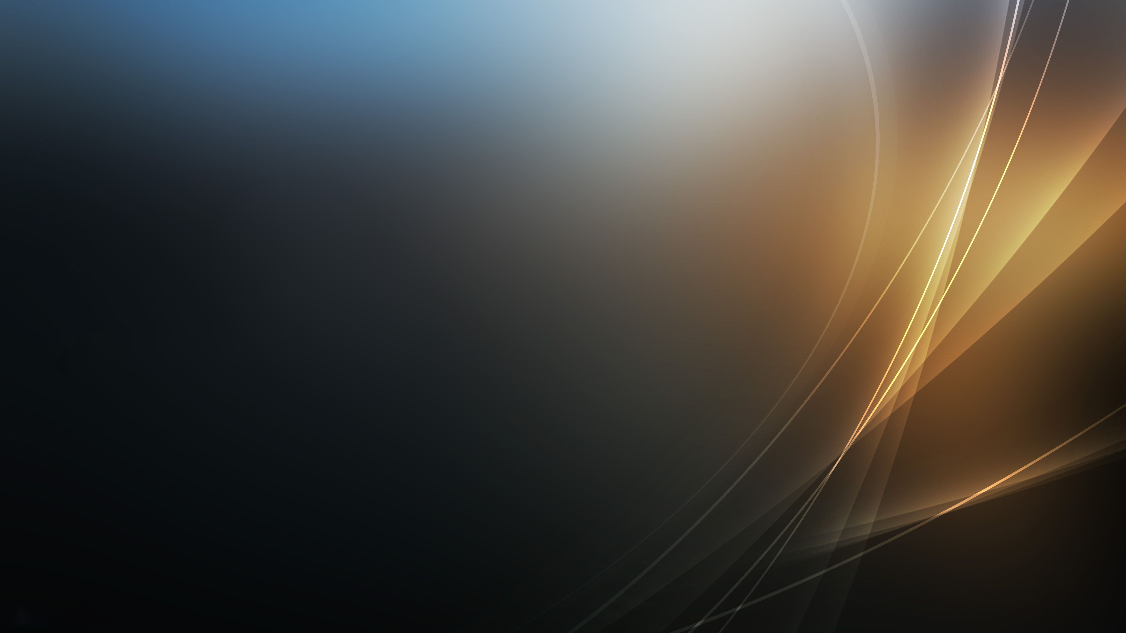 Linee di luce astratte scure, 3840x2160 4K Ultra HD, Monitor 4K