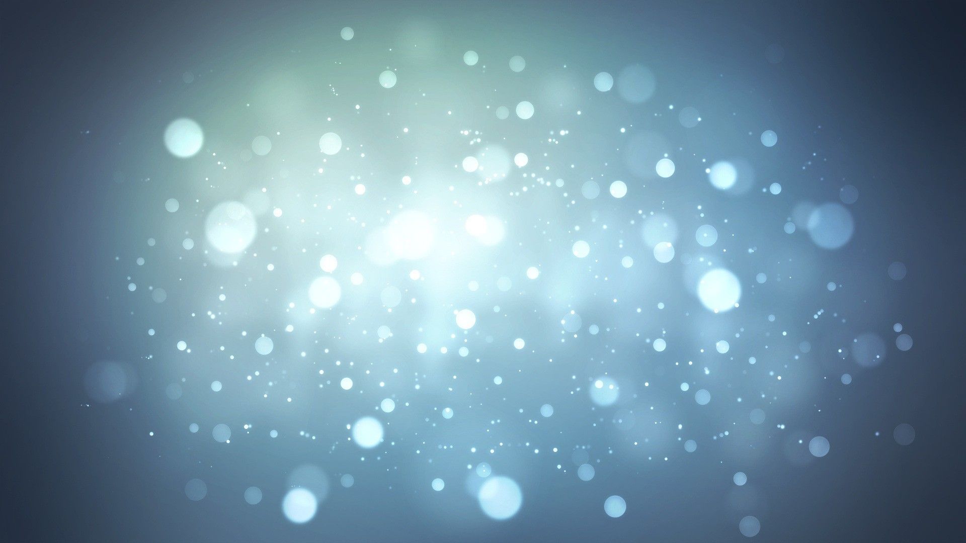 Luci bokeh blu sfumate, 1920x1080 Full HD, Laptop