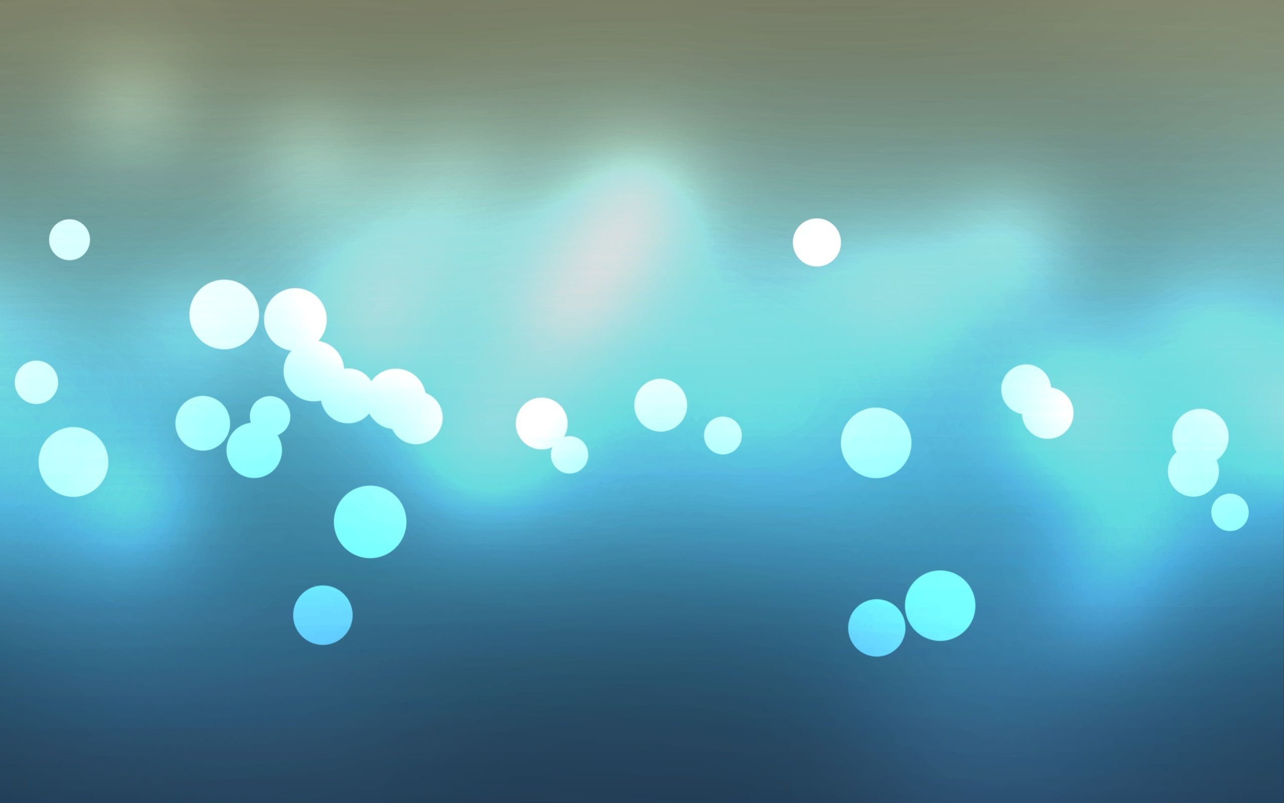 Luci bokeh astratte blu, 2560x1600 WQXGA, Laptop