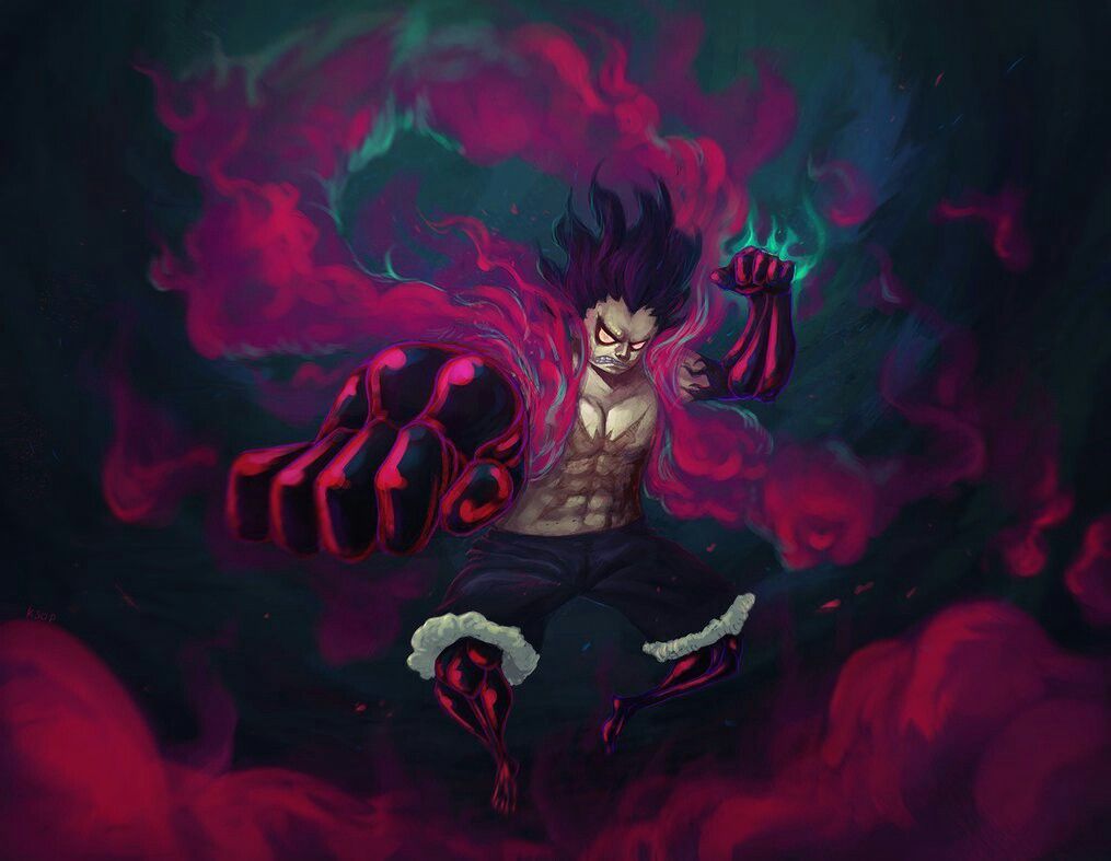 Luffy Gear 4 One Piece, 1015x787 HD, Desktop