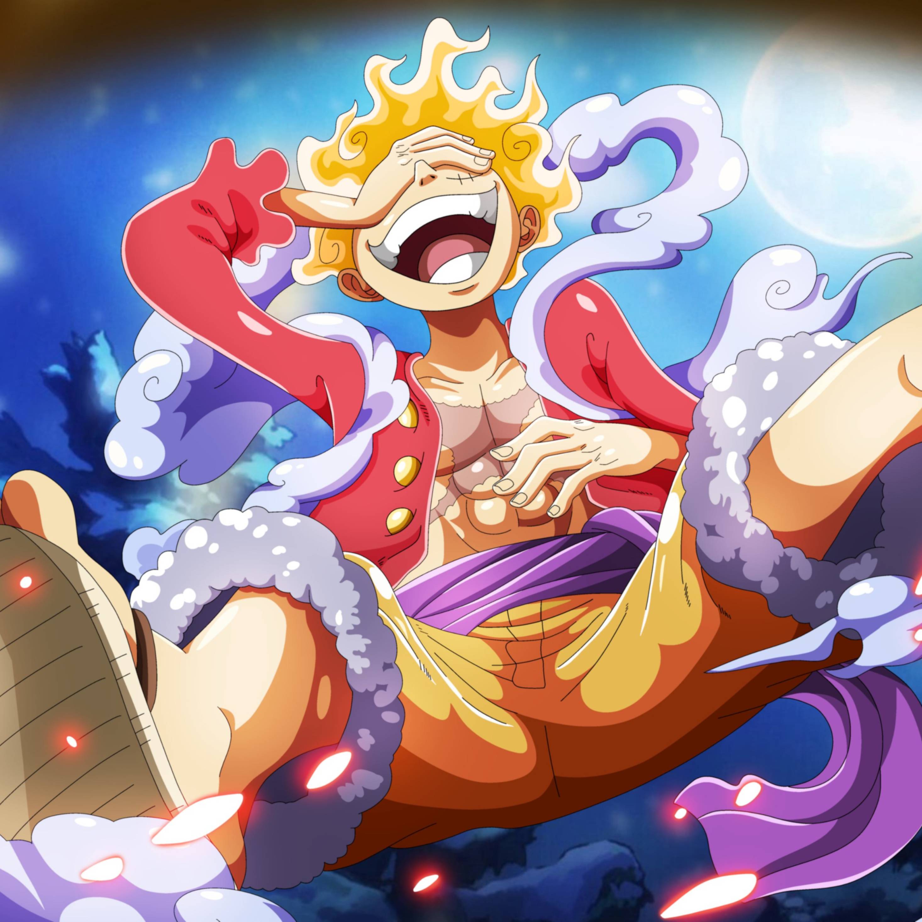 Luffy Gear 5 One Piece, 2932x2932 WQXGA, Monitor Gaming