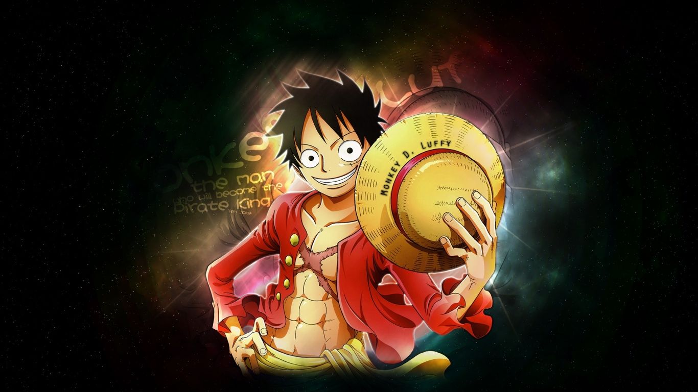 Luffy One Piece cappello di paglia, 1366x768 720p, PC