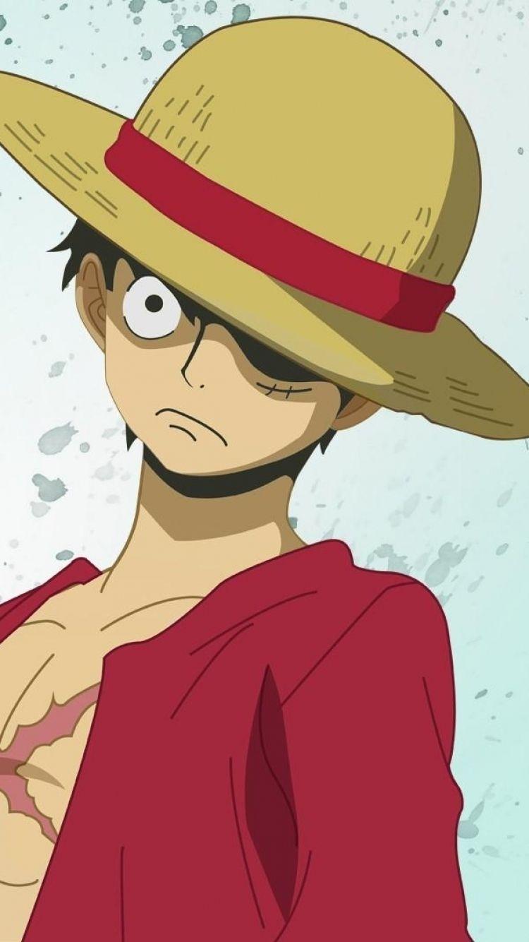 Monkey D. Luffy One Piece, 750x1334 Verticale, Telefono