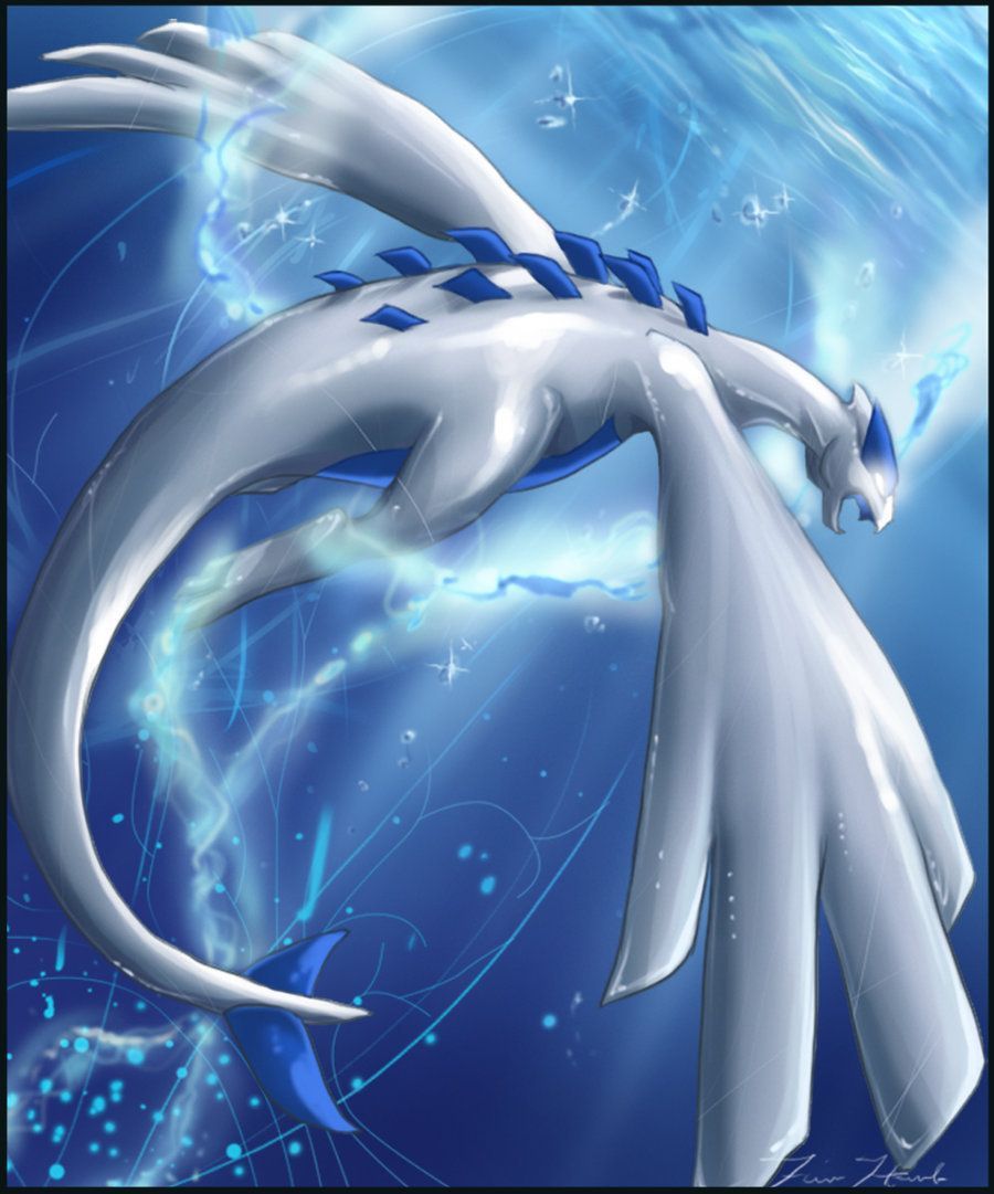 Lugia Pokémon leggendario blu, 900x1081 Verticale, Xiaomi
