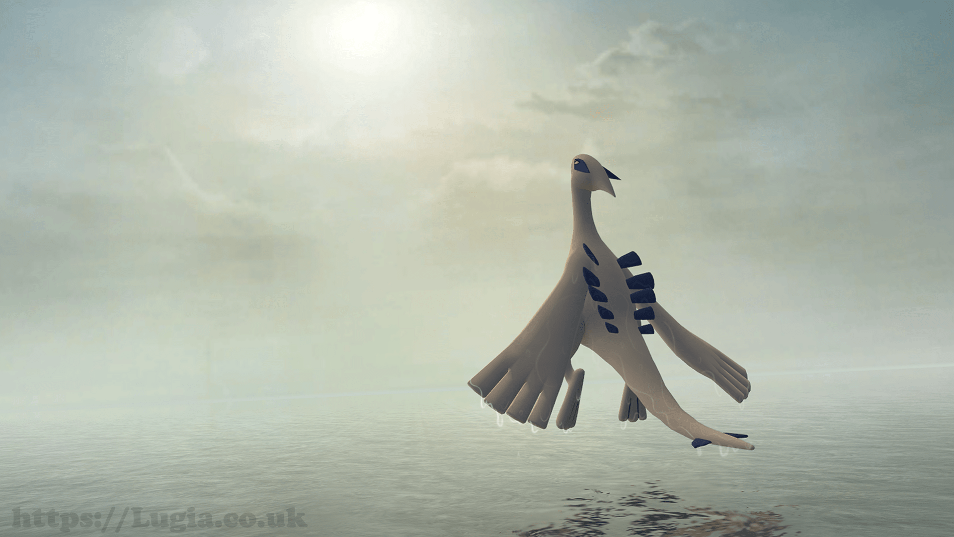 Lugia Pokemon sul mare, 1920x1080 Full HD, PC