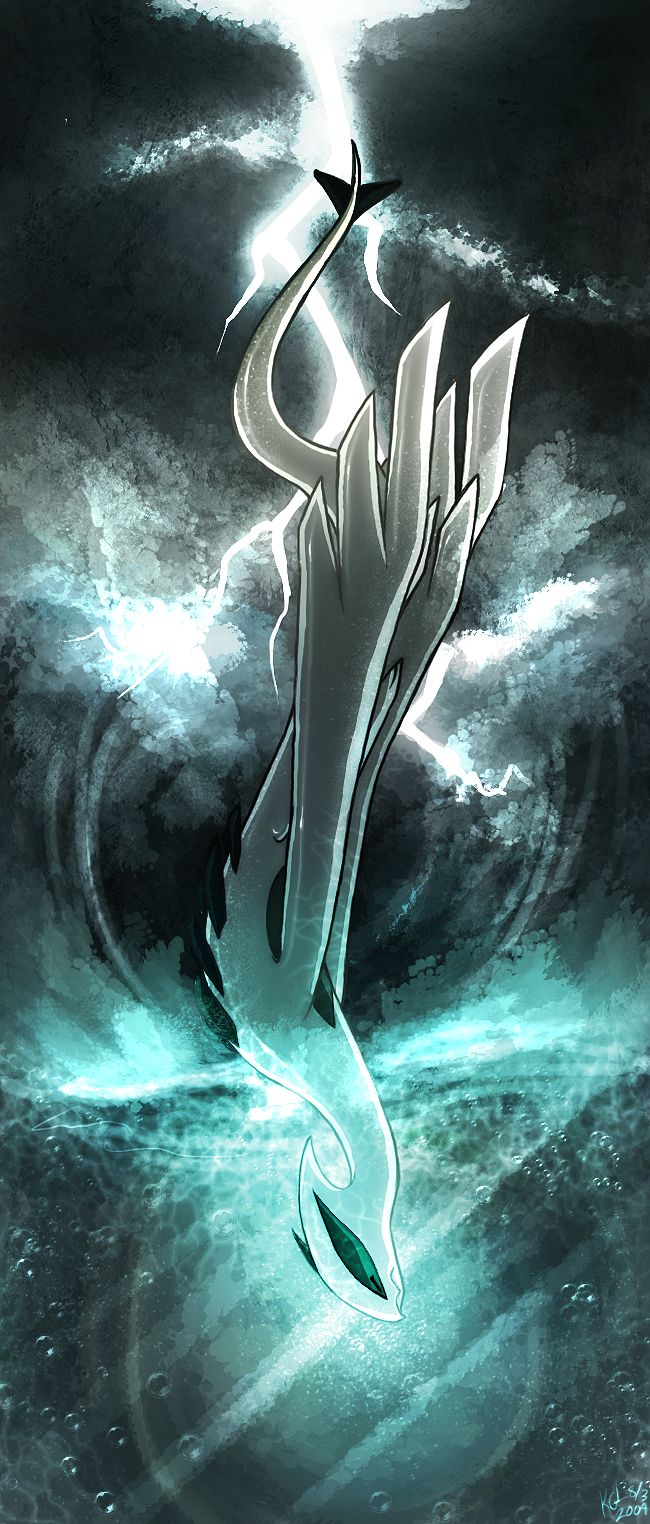 Lugia Pokémon oceano, 650x1524 Verticale, Mobile