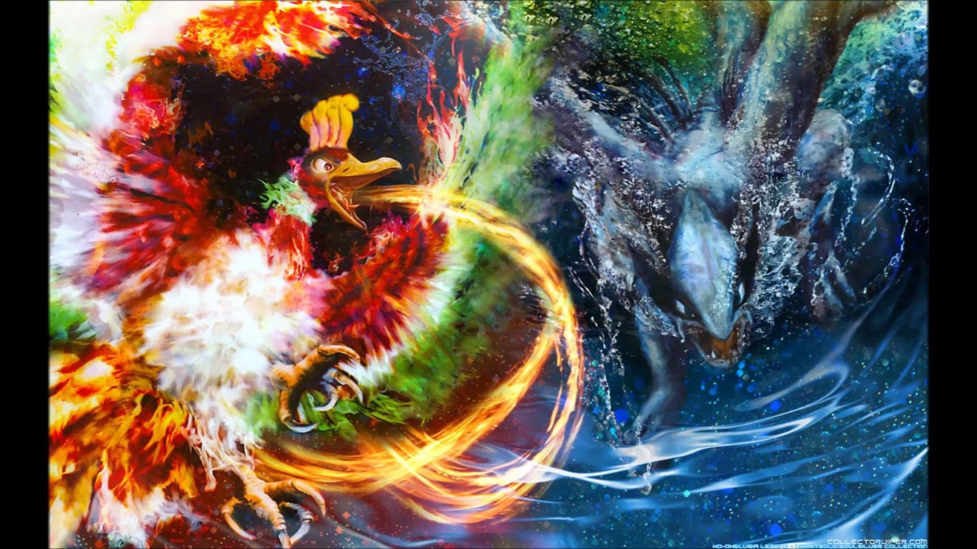 Lugia Pokemon contorno rosa, 1920x1080 1080p, Laptop