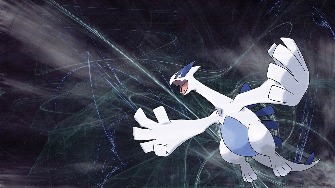 Lugia Pokémon leggendario, 1366x768 720p, iMac
