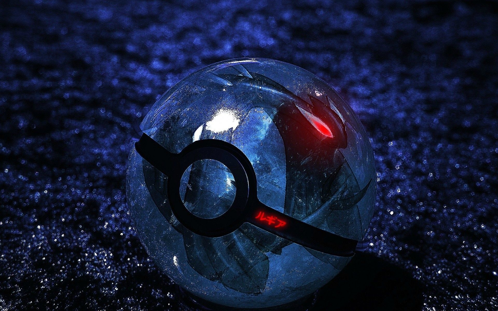 Pokeball di vetro blu, 1920x1200 Full HD+ WUXGA, Laptop
