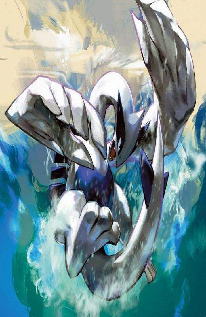Lugia Pokemon oceano, 716x1100 Verticale, OnePlus