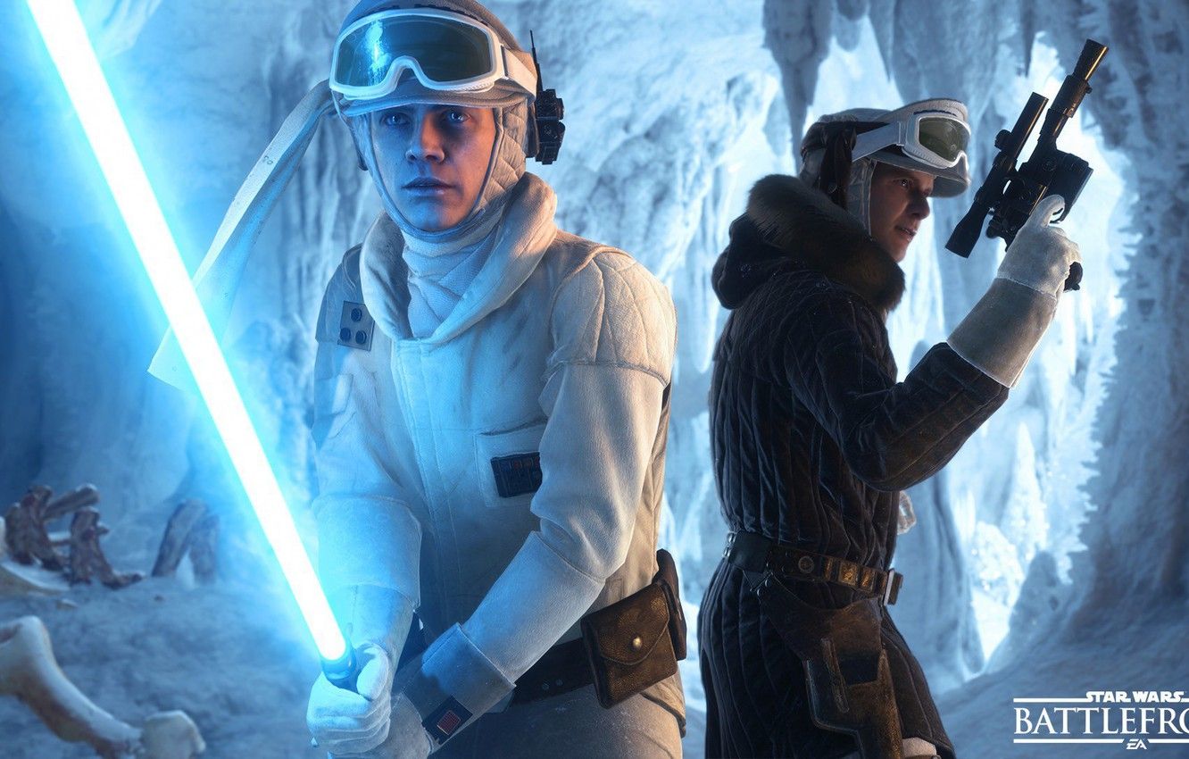 Luke Skywalker Battlefront Hoth, 1332x850 HD, Desktop