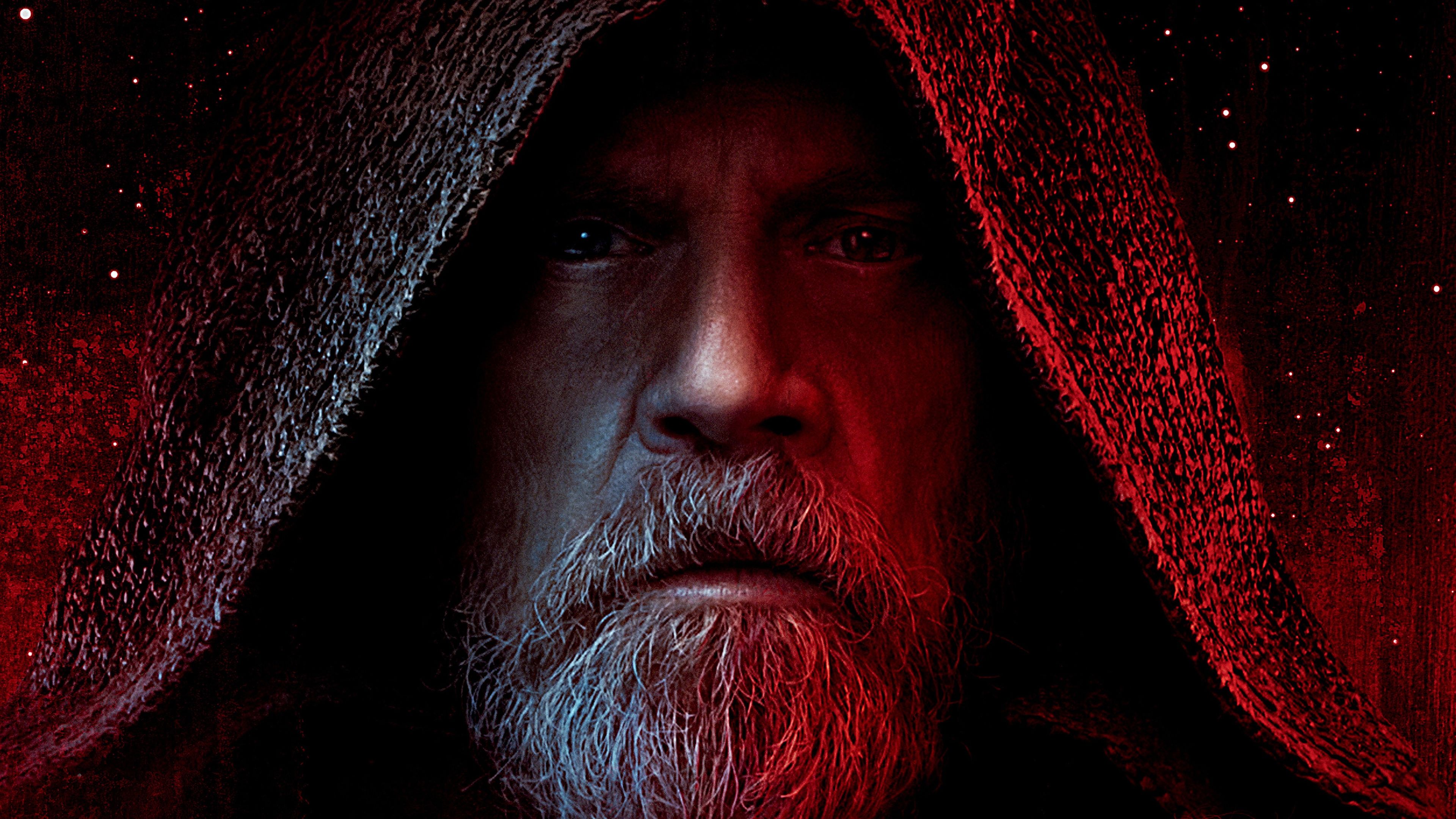 Luke Skywalker con cappuccio, 3840x2160 Ultra HD, 4K TV