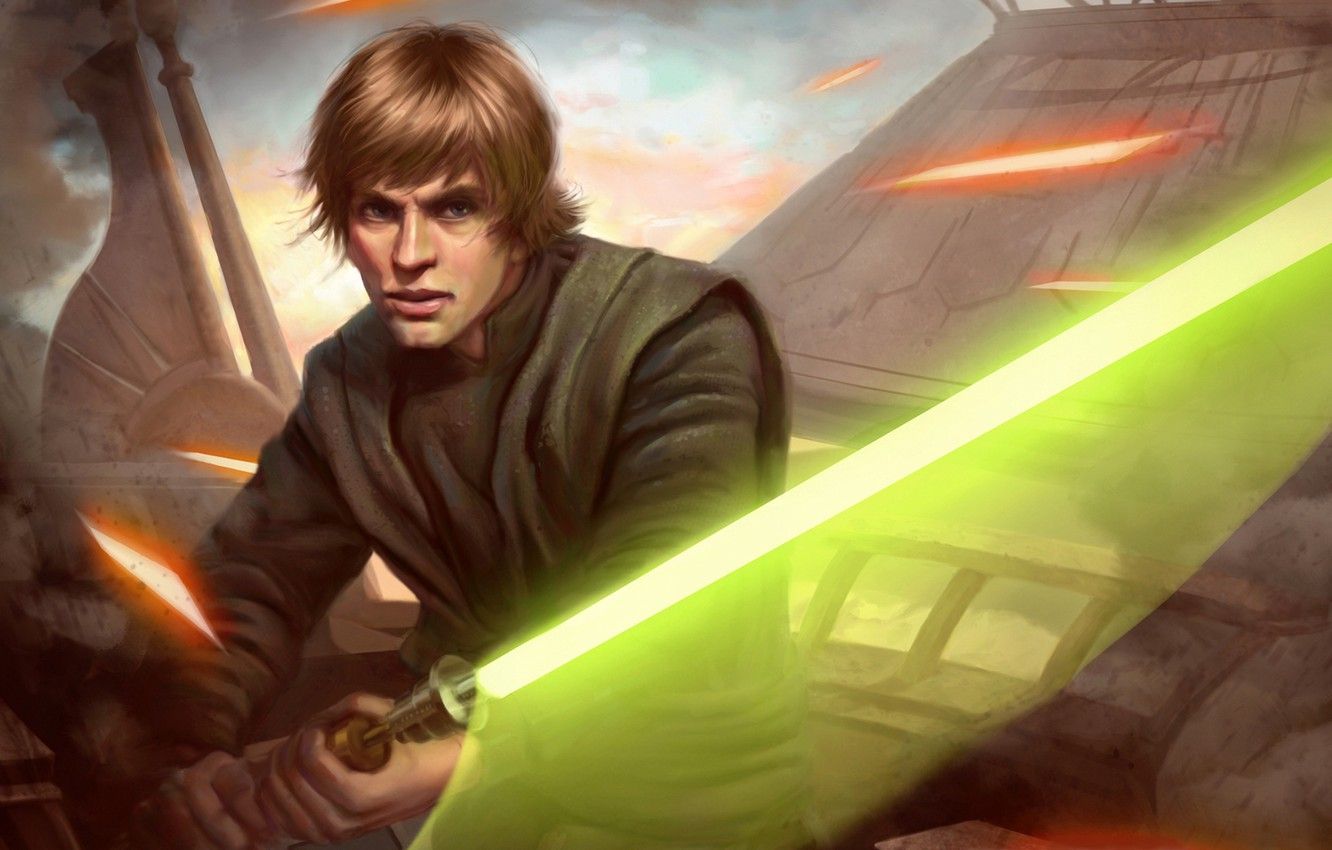 Rey con spada laser blu, 3840x2160 UHD, PC 4K