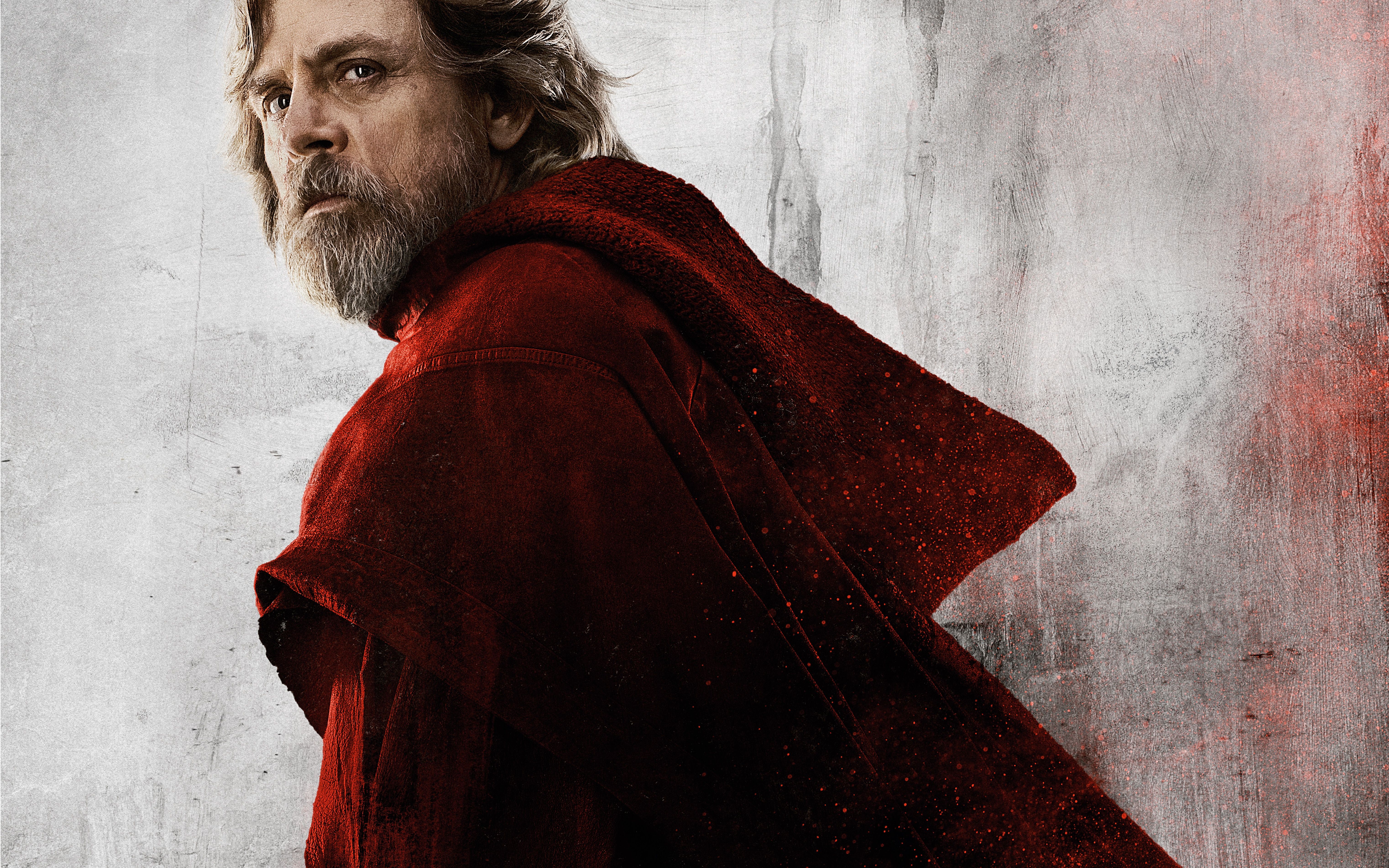 Luke Skywalker mantello rosso, 6087x3804 4K, Desktop 4K