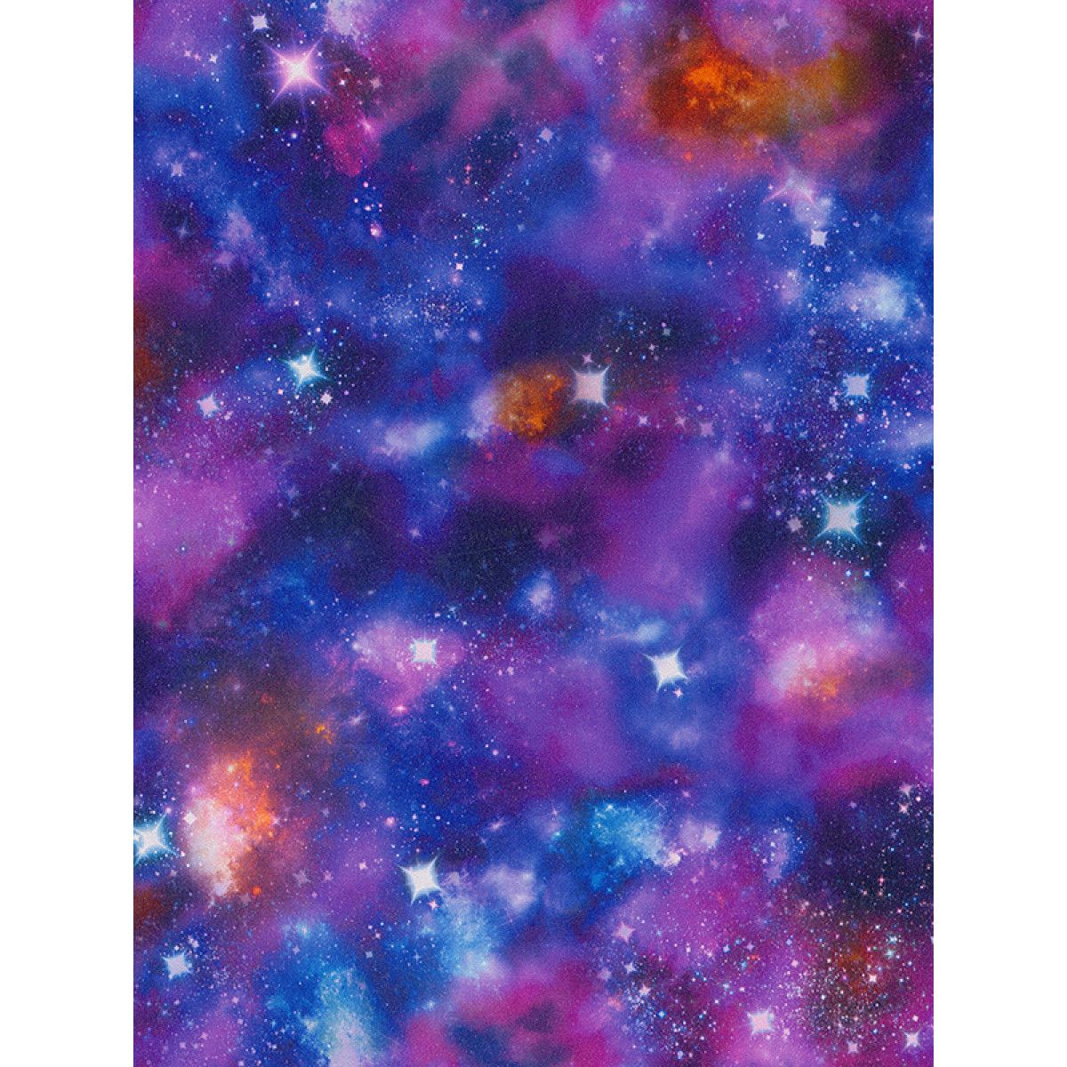 Galassia cosmica viola stelle, 1200x1200 HD, Desktop