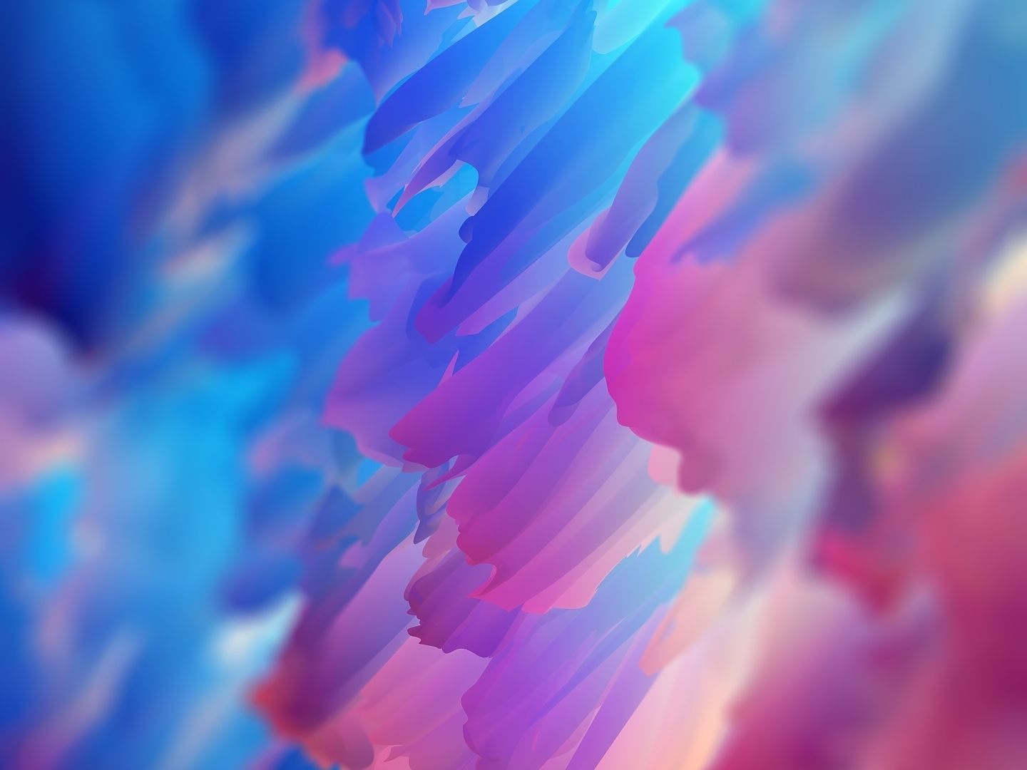 Astratto sfumato blu rosa, 1440x1080 720p, PC