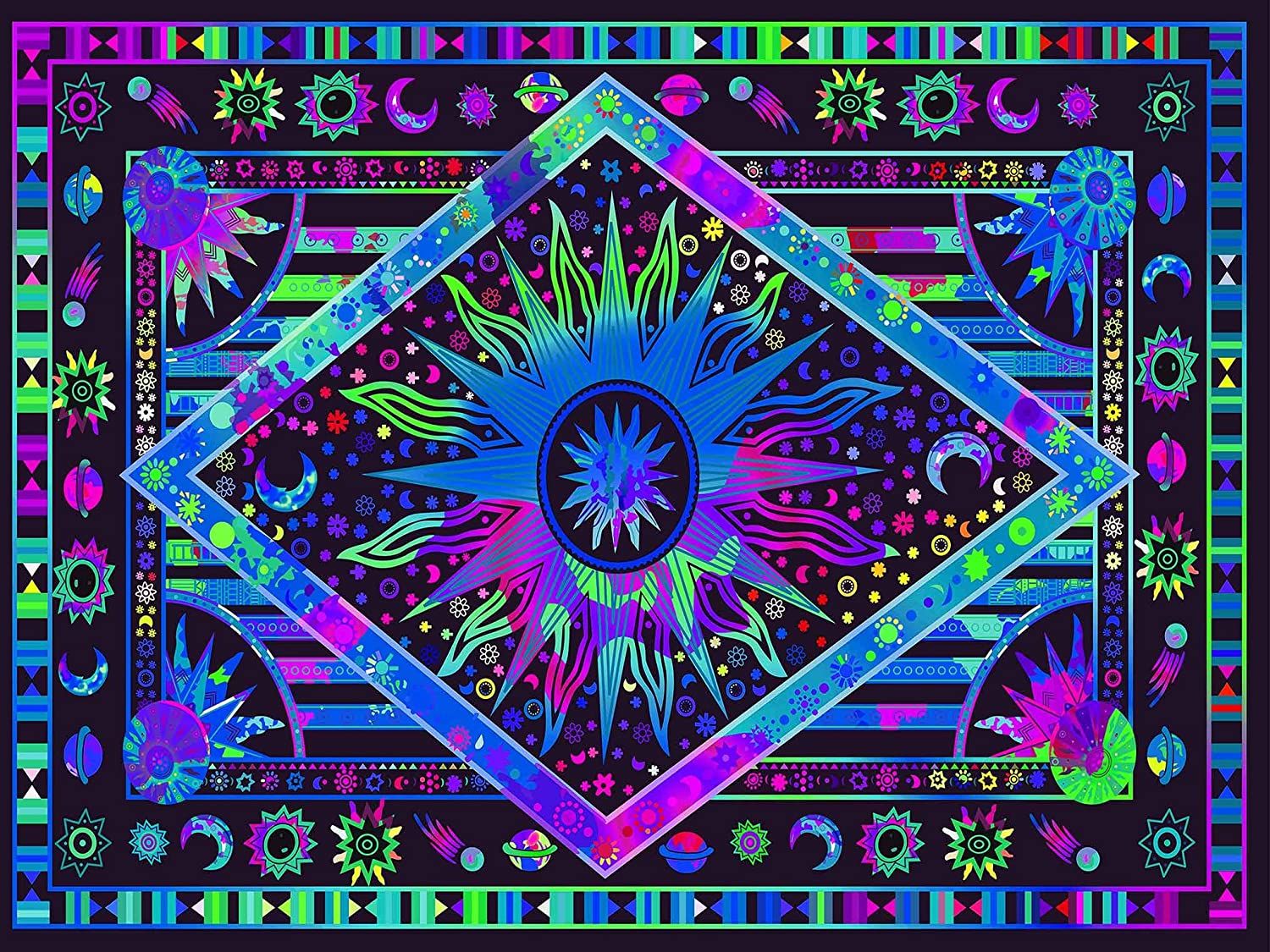 Arazzo celeste sole luna boho, 1500x1125 HD, HP Laptop