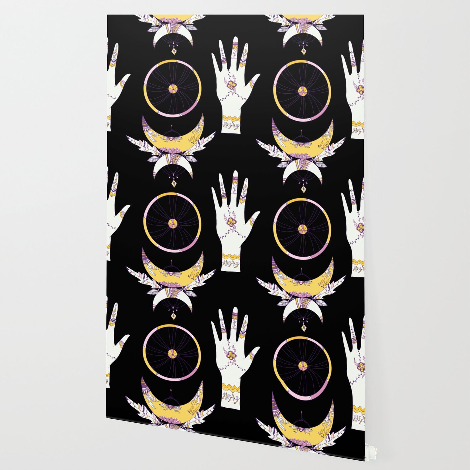 Mani boho con luna e stelle, 1500x1500 720p, MacBook Air