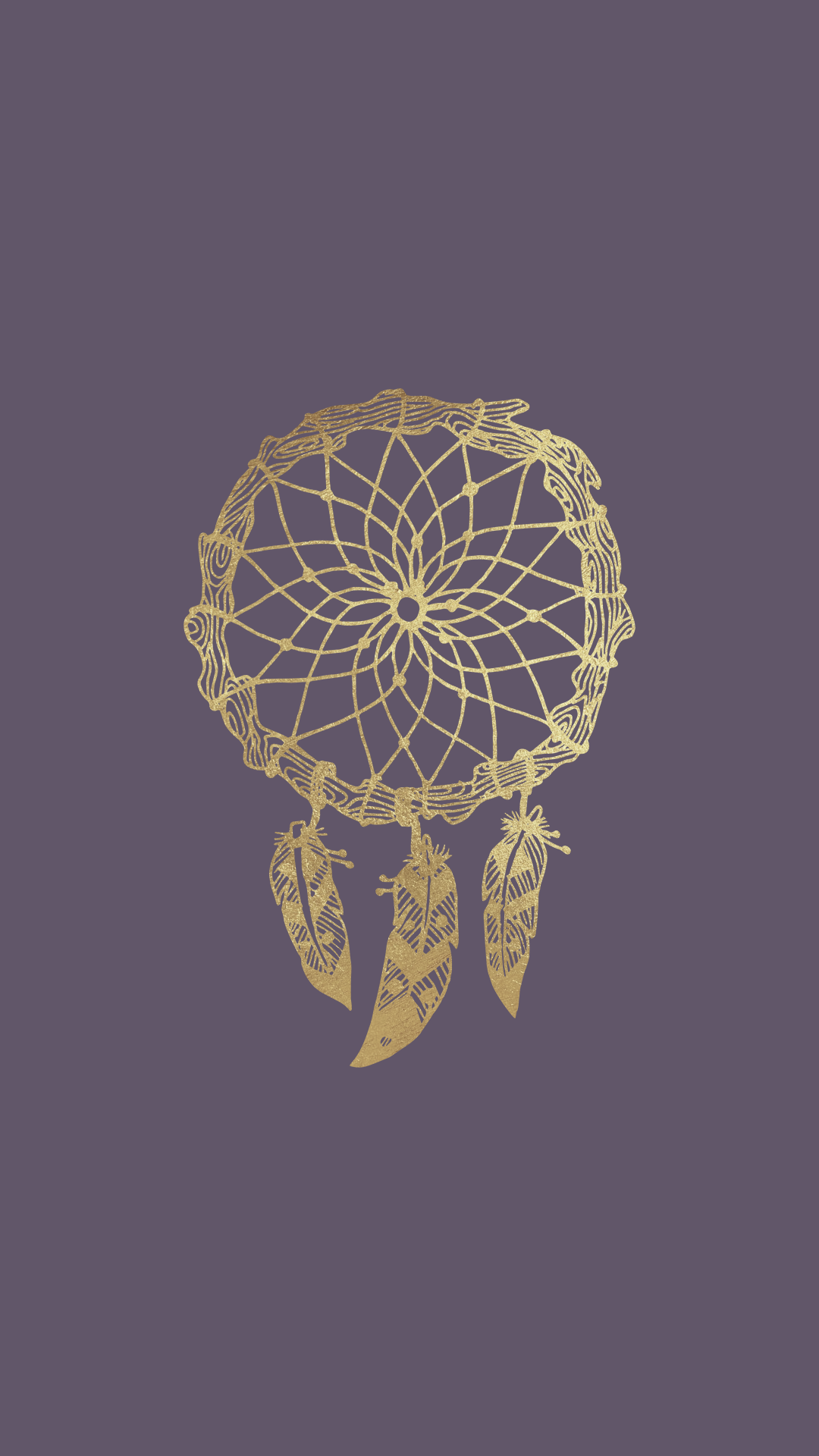 Acchiappasogni dorato boho, 1080x1920 Full HD Verticale, Smartphone