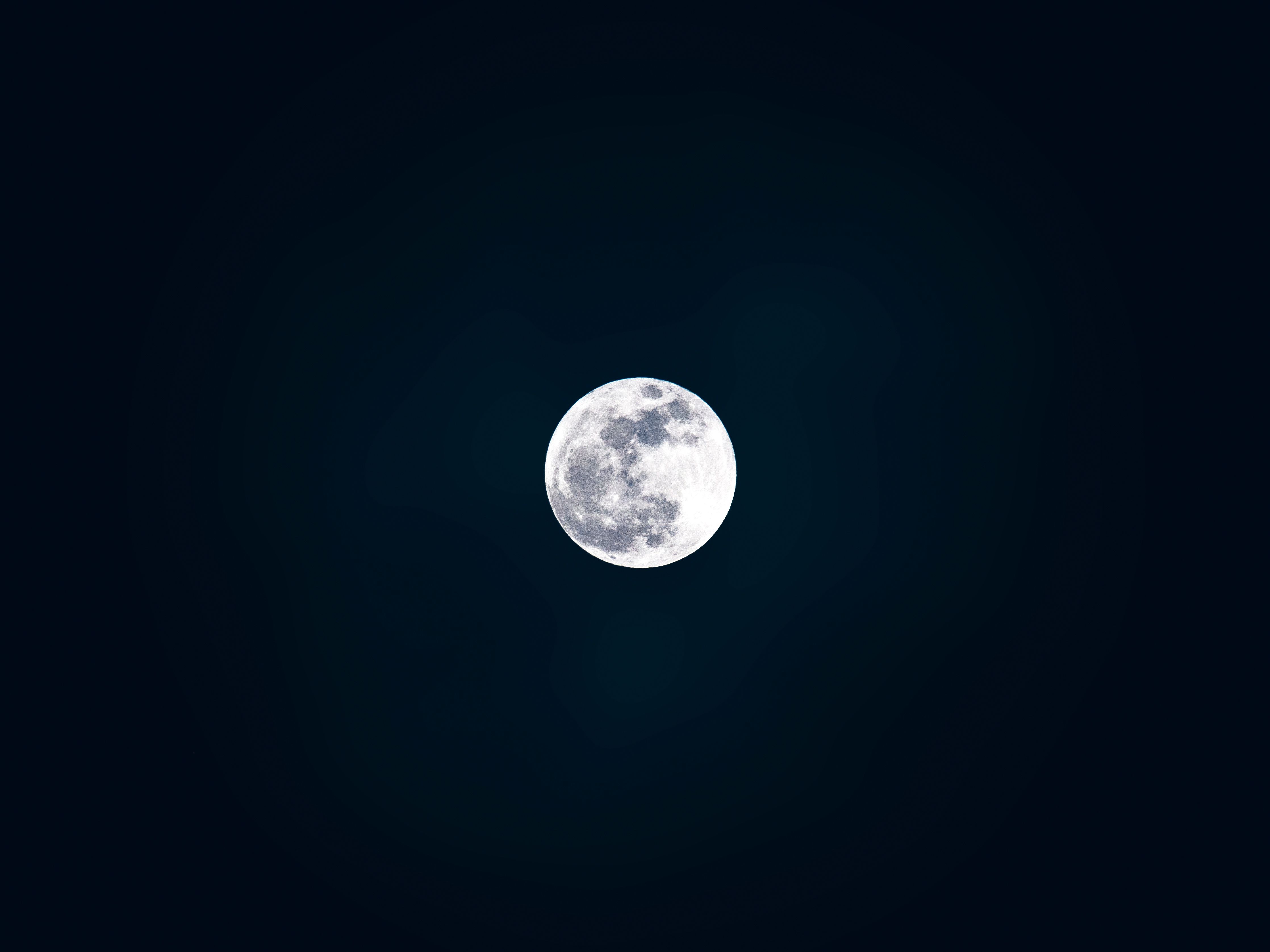 Luna piena cielo notturno, 4472x3354 Ultra HD, 4K TV
