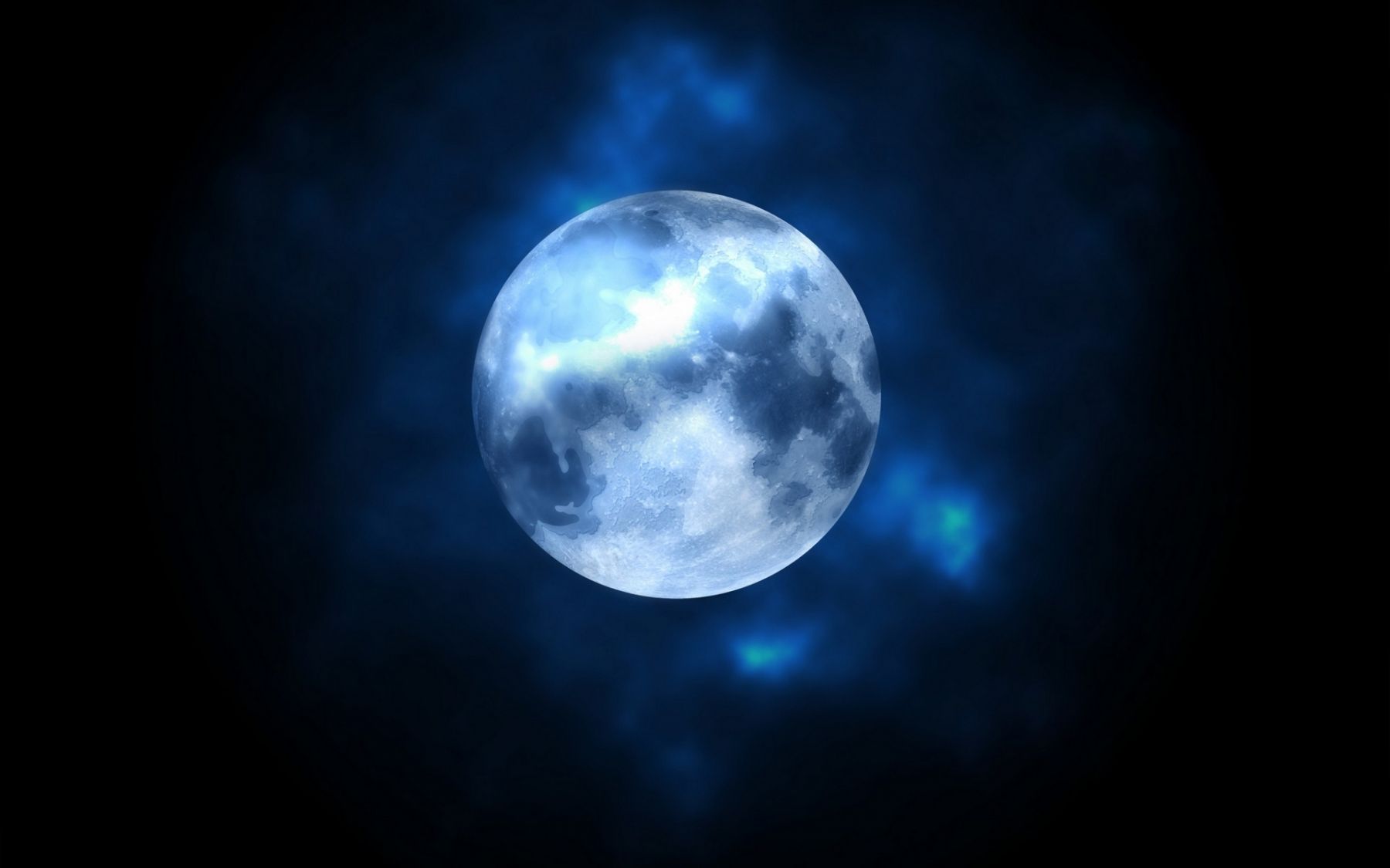 Luna piena tra nuvole blu, 1800x1125 900p, iMac