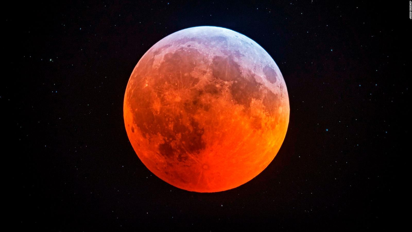 Luna rossa sangue eclissi, 1600x900 900p, PC